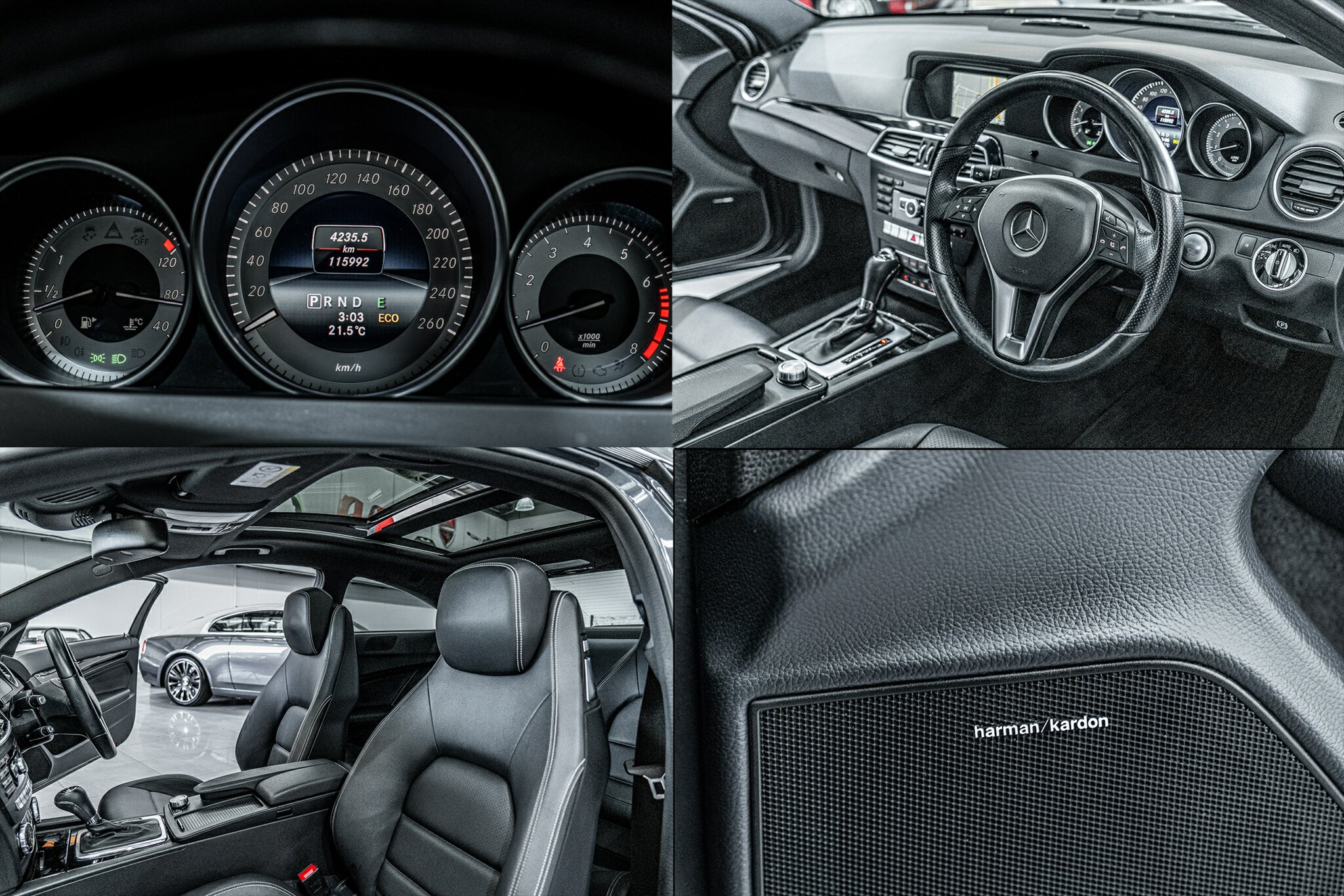 2014 MERCEDES-BENZ C180 W204 MY14 7 SP AUTOMATIC 2D COUPE