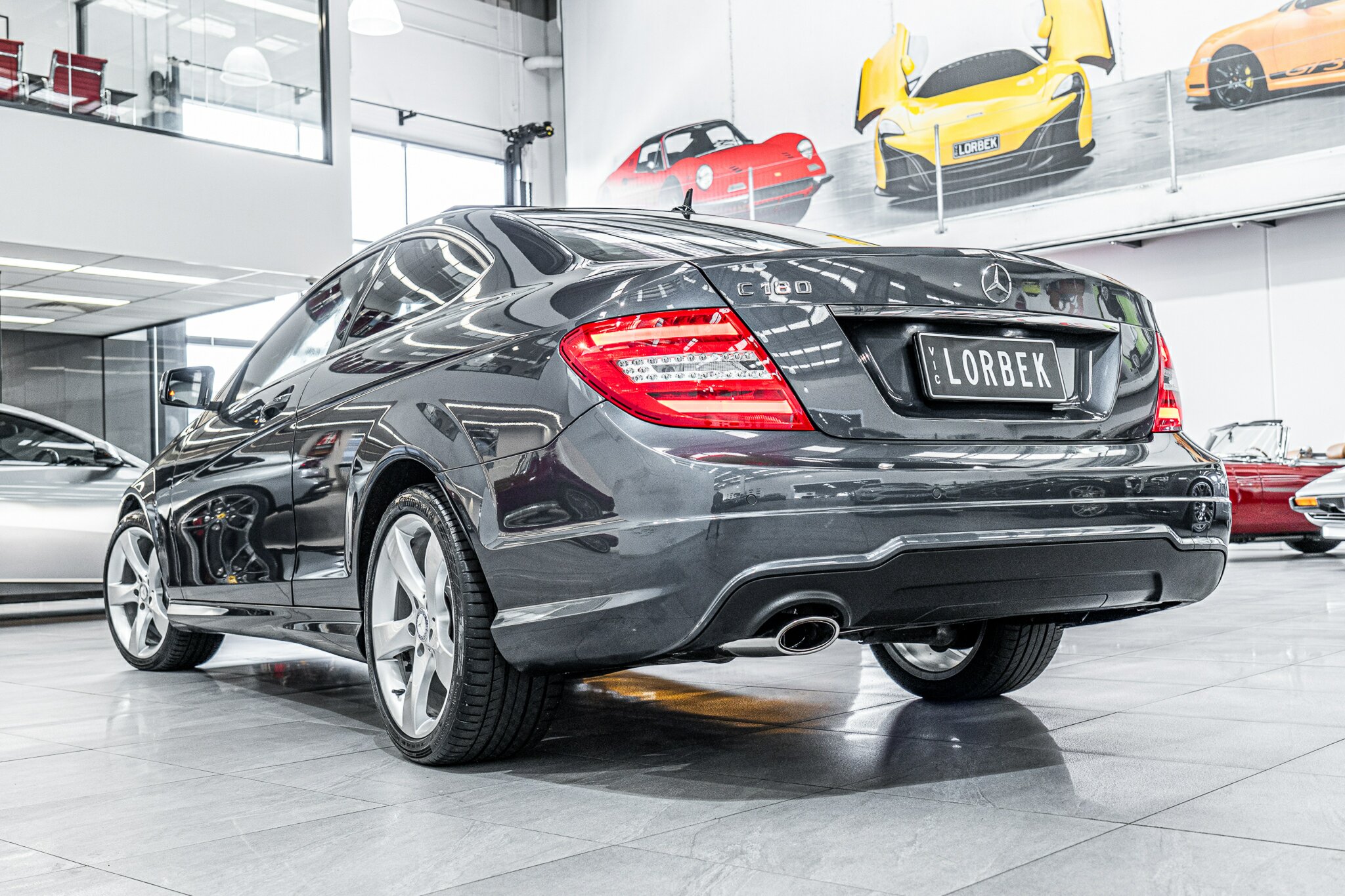 2014 MERCEDES-BENZ C180 W204 MY14 7 SP AUTOMATIC 2D COUPE