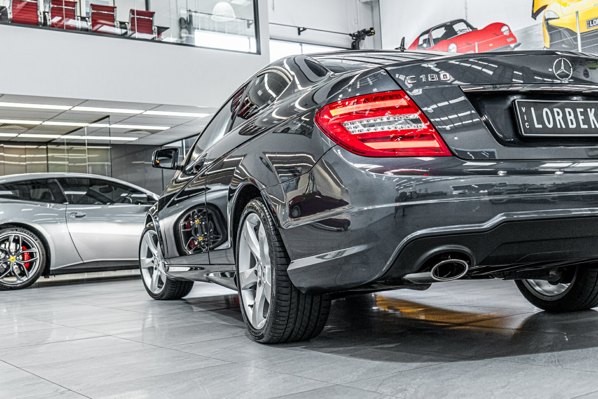 2014 MERCEDES-BENZ C180 W204 MY14 7 SP AUTOMATIC 2D COUPE