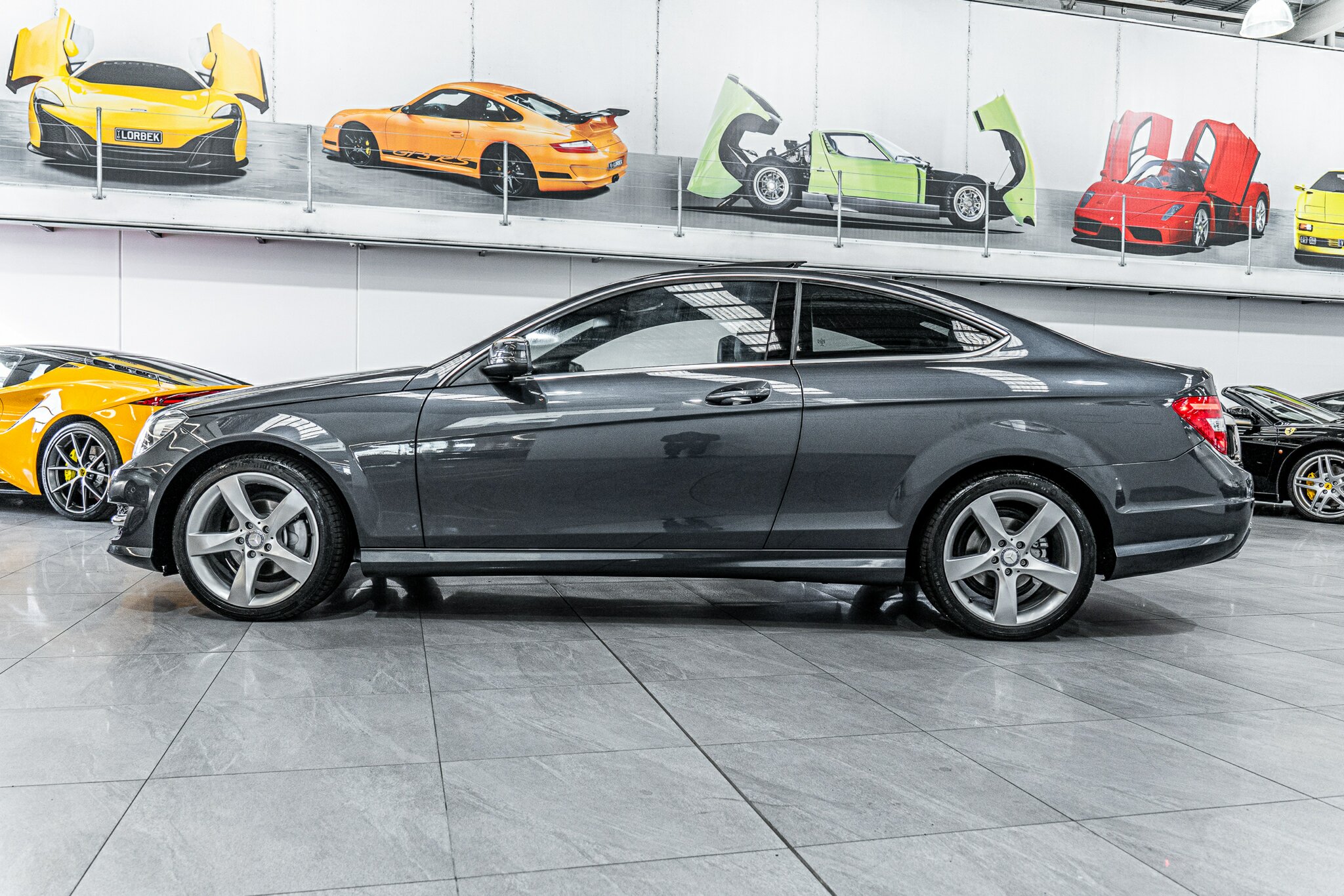 2014 MERCEDES-BENZ C180 W204 MY14 7 SP AUTOMATIC 2D COUPE