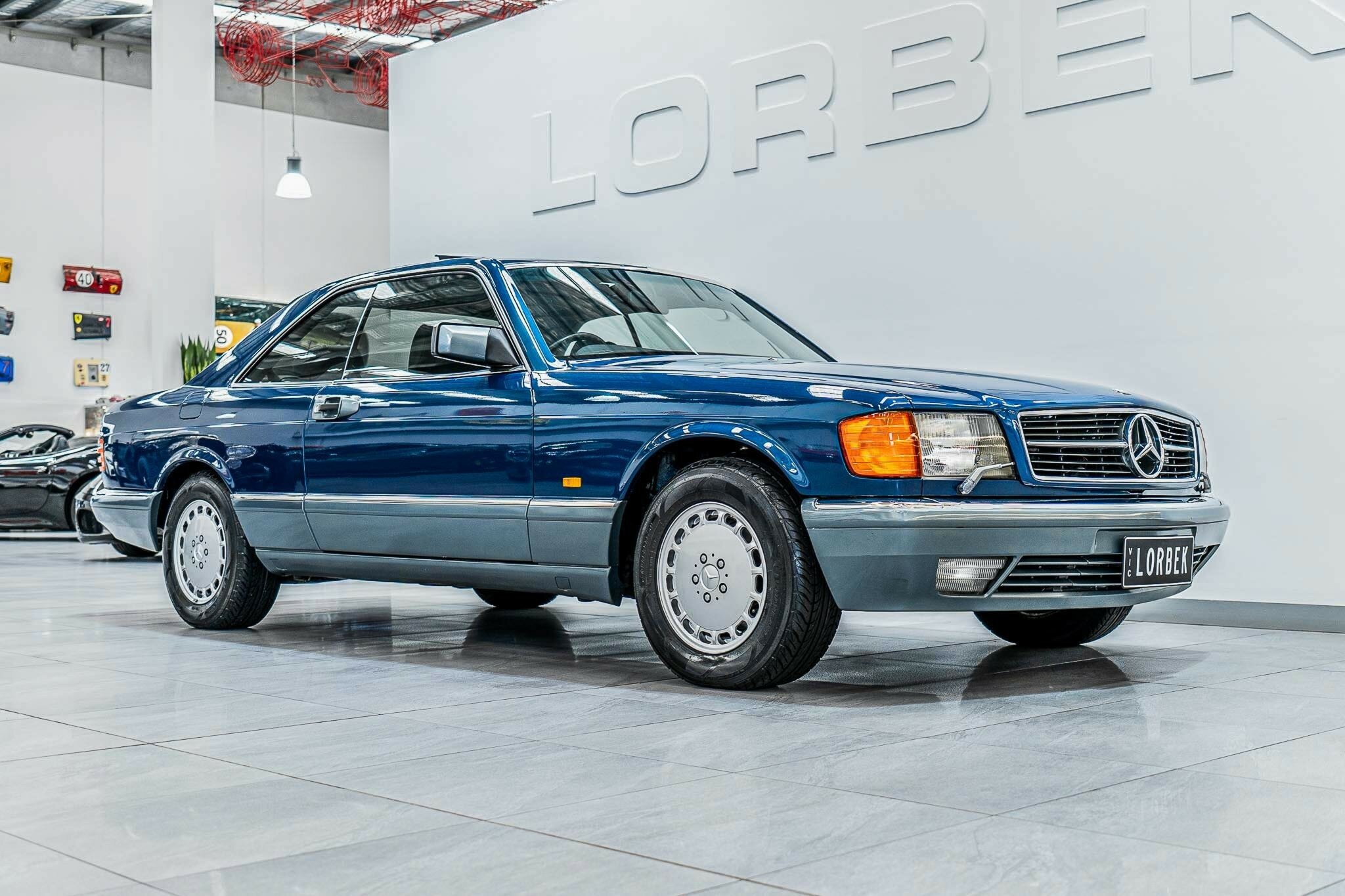 1986 MERCEDES-BENZ 420 SEC 4 SP AUTOMATIC 2D COUPE