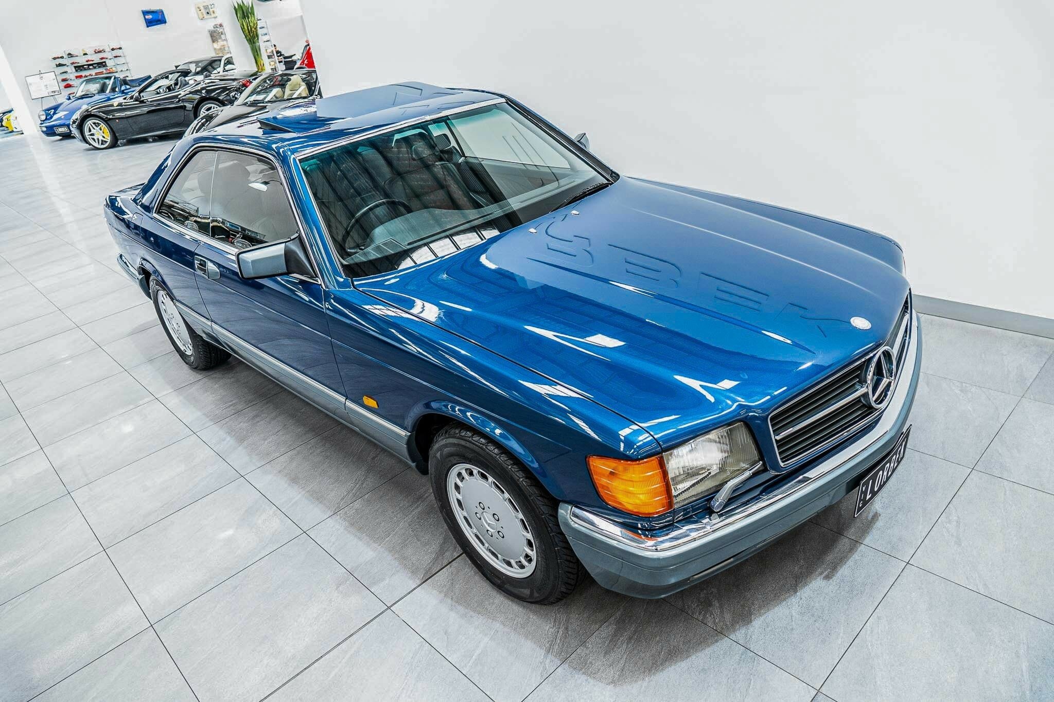 1986 MERCEDES-BENZ 420 SEC 4 SP AUTOMATIC 2D COUPE