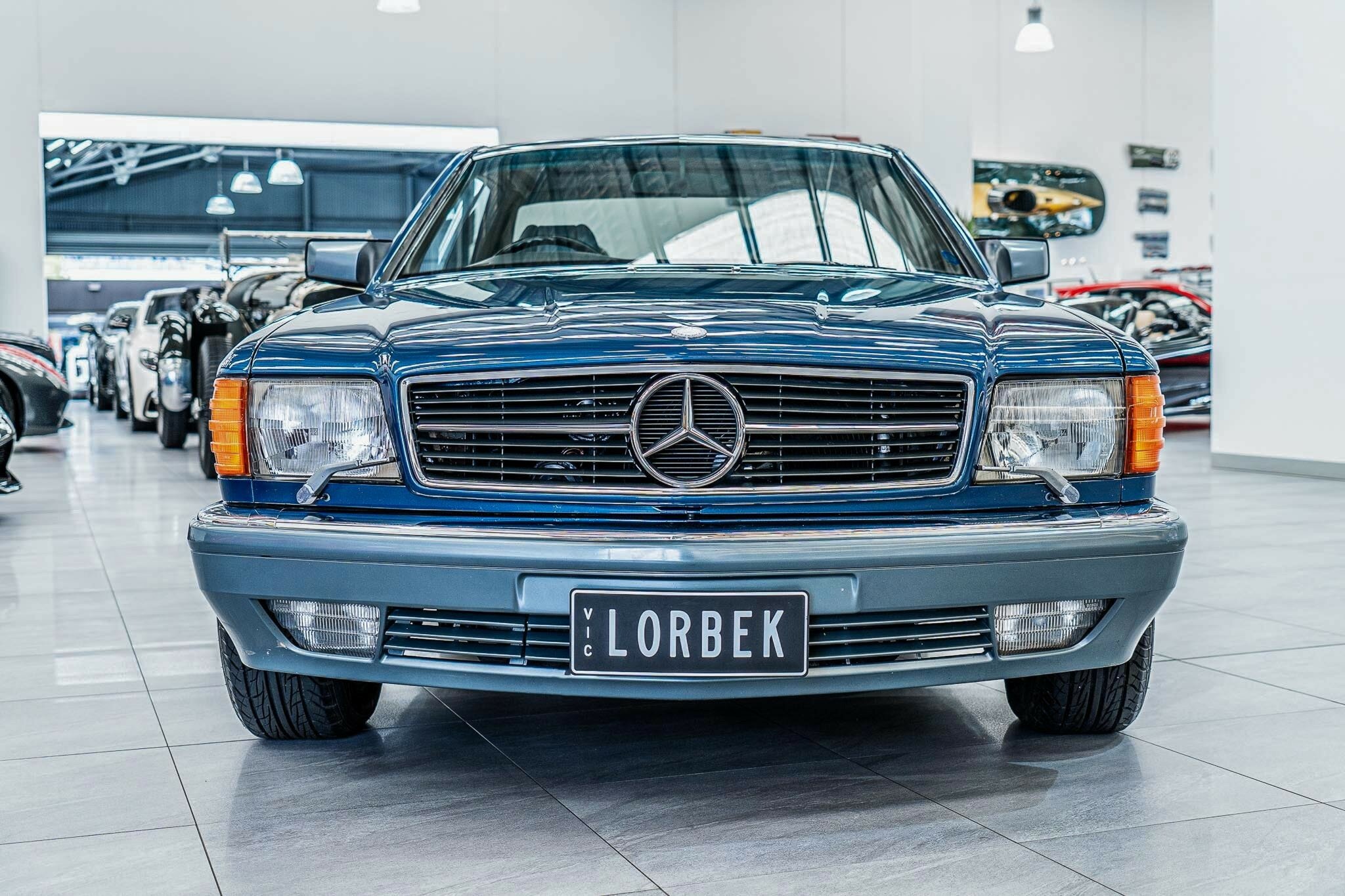 1986 MERCEDES-BENZ 420 SEC 4 SP AUTOMATIC 2D COUPE