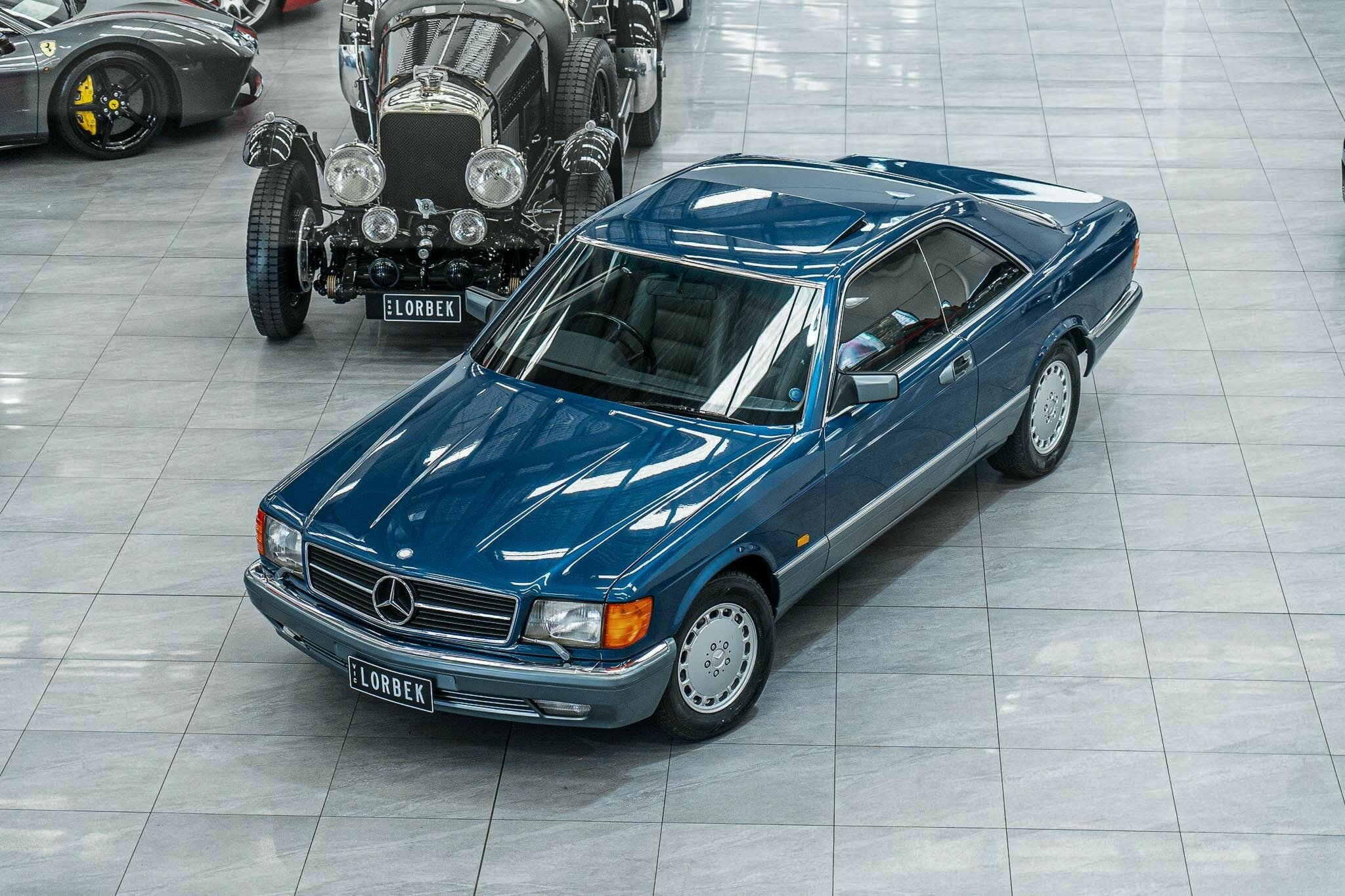 1986 MERCEDES-BENZ 420 SEC 4 SP AUTOMATIC 2D COUPE