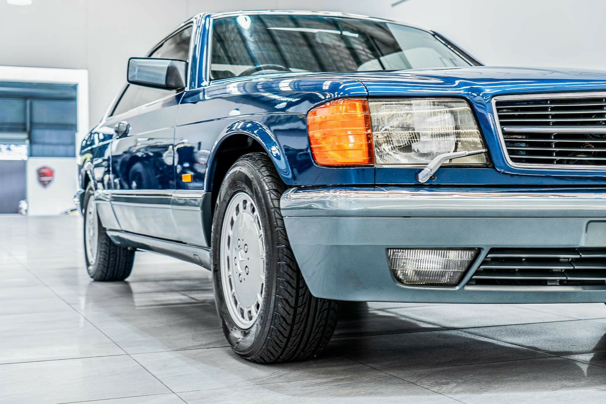 1986 MERCEDES-BENZ 420 SEC 4 SP AUTOMATIC 2D COUPE