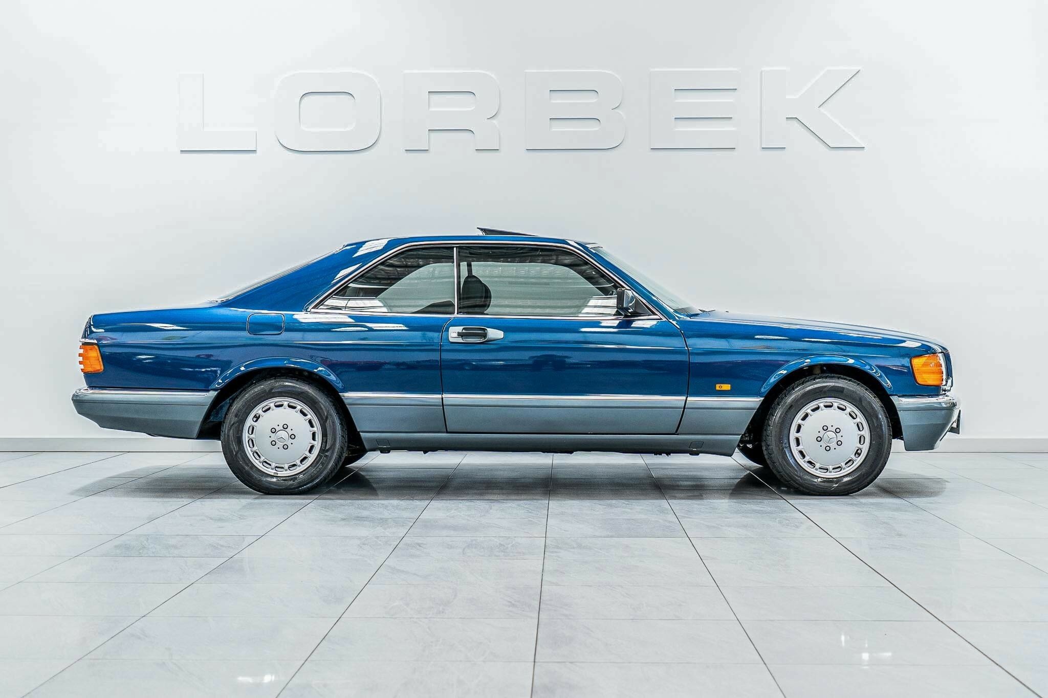 1986 MERCEDES-BENZ 420 SEC 4 SP AUTOMATIC 2D COUPE