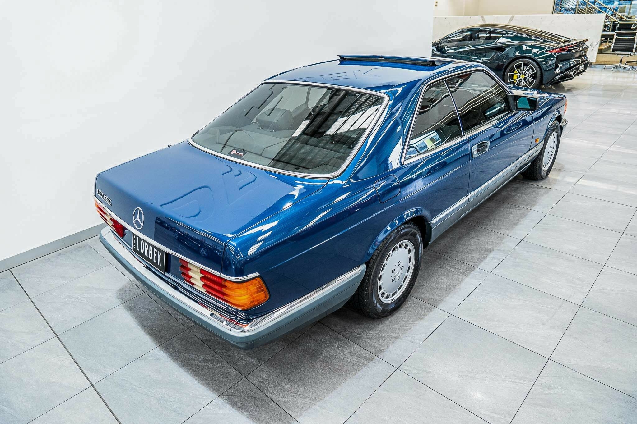 1986 MERCEDES-BENZ 420 SEC 4 SP AUTOMATIC 2D COUPE
