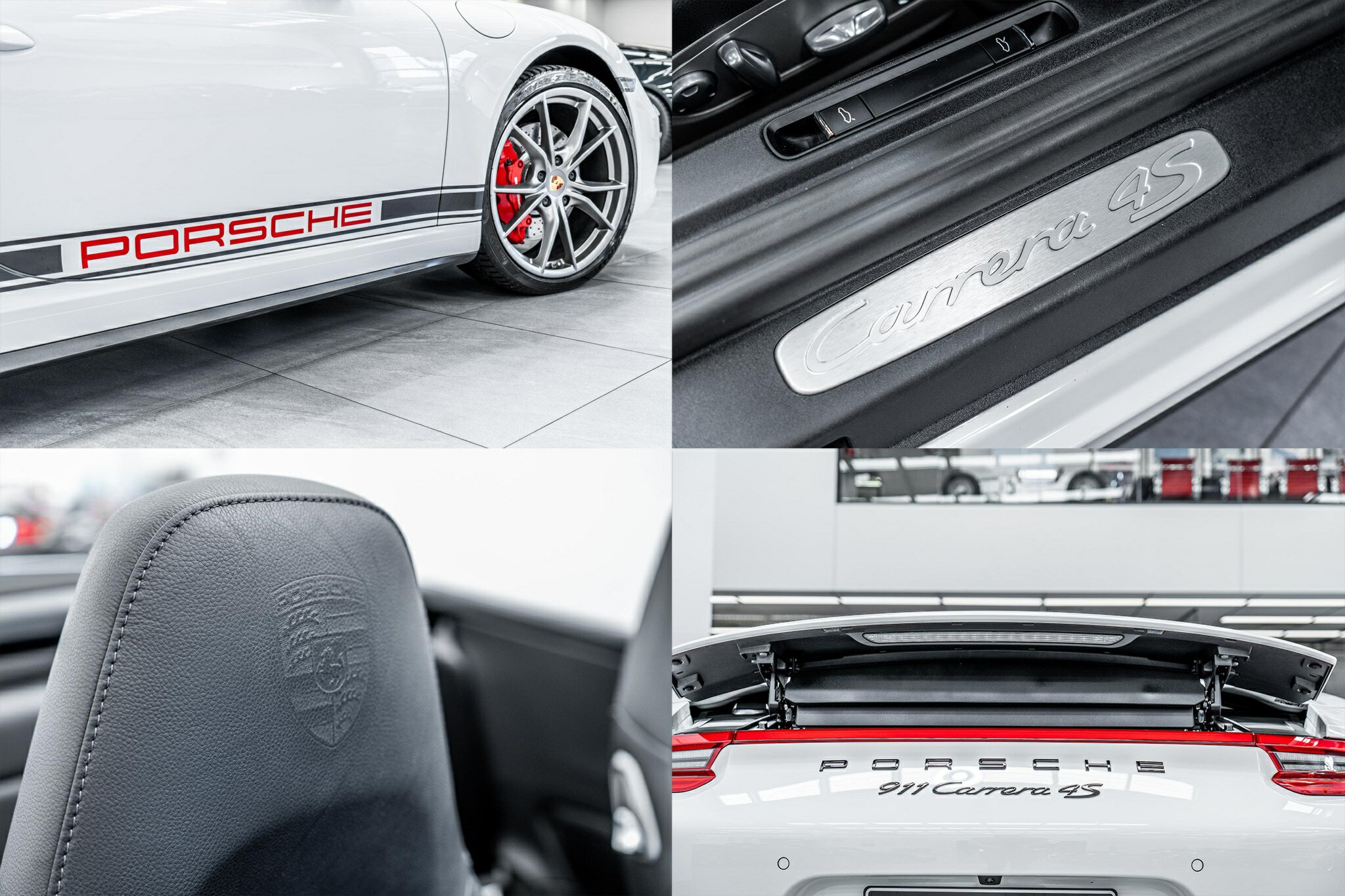 2017 PORSCHE 911 991 MY17 GEN 2 CARRERA 4S 7 SP AUTO DUAL CLUTCH 2D CABRIOLET