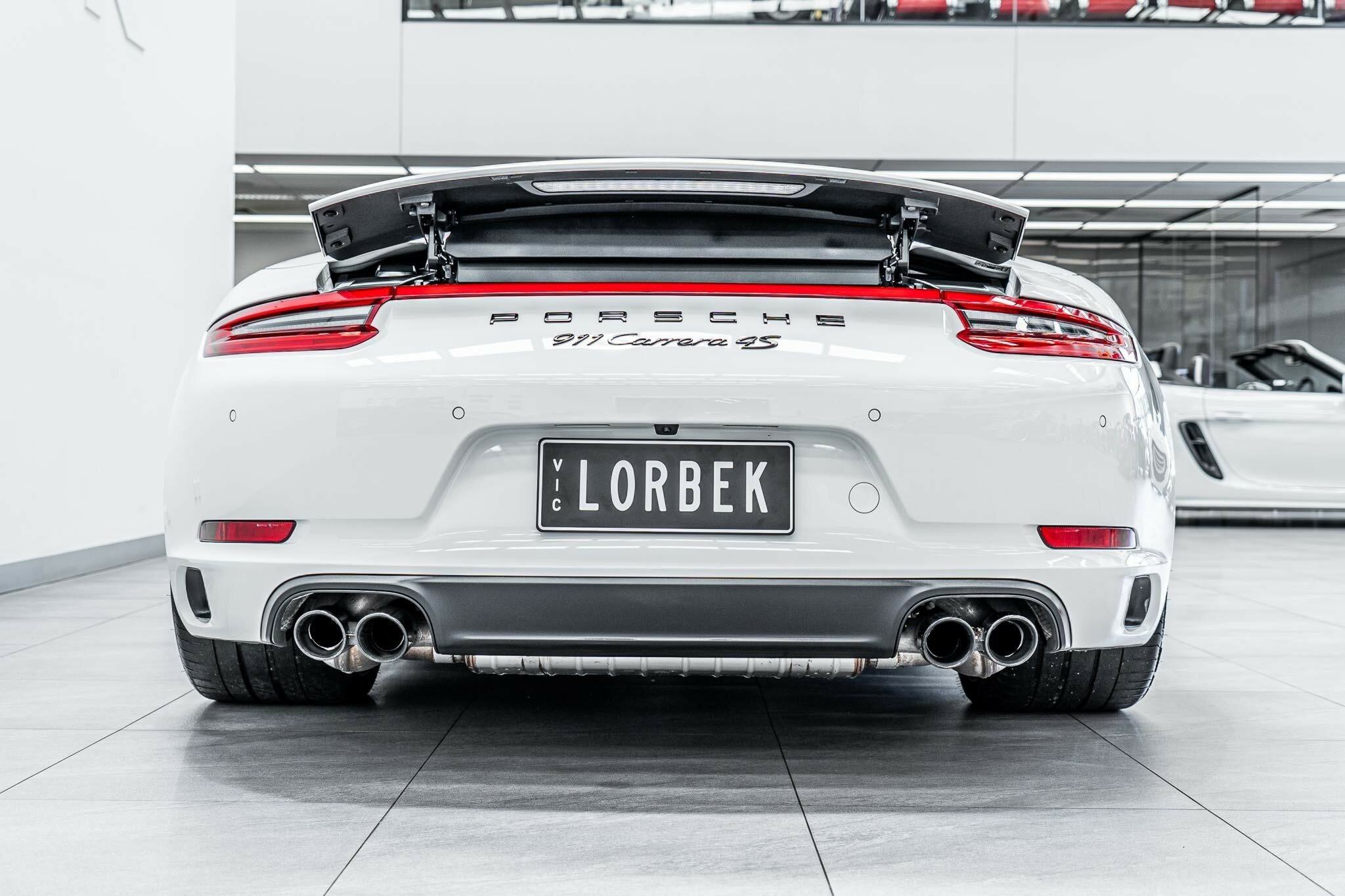 2017 PORSCHE 911 991 MY17 GEN 2 CARRERA 4S 7 SP AUTO DUAL CLUTCH 2D CABRIOLET