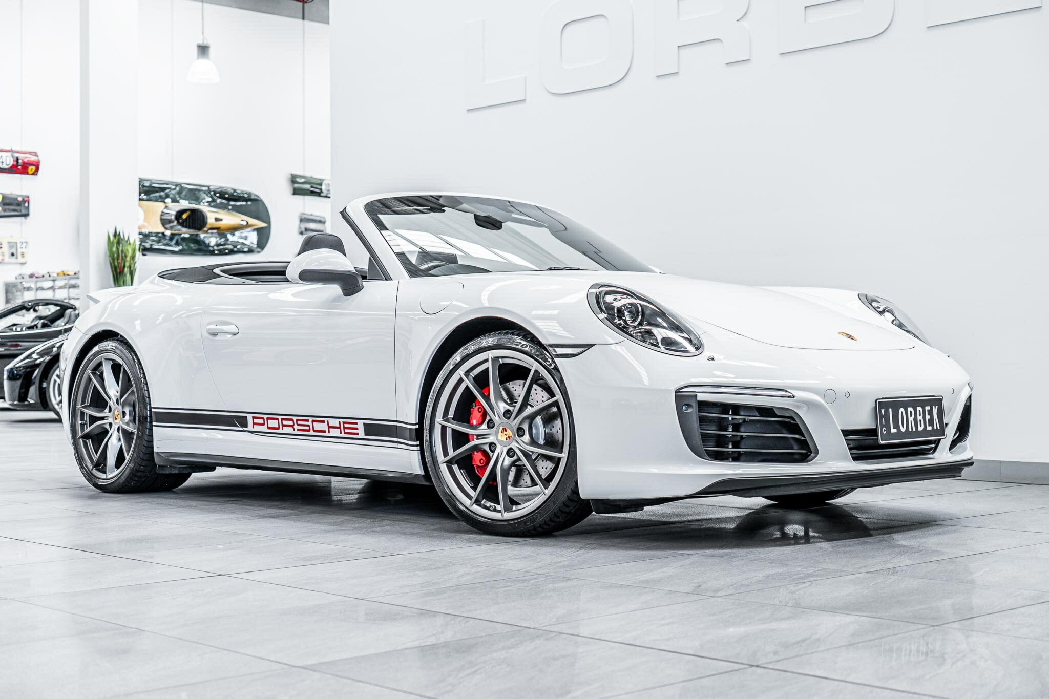 2017 PORSCHE 911 991 MY17 GEN 2 CARRERA 4S 7 SP AUTO DUAL CLUTCH 2D CABRIOLET