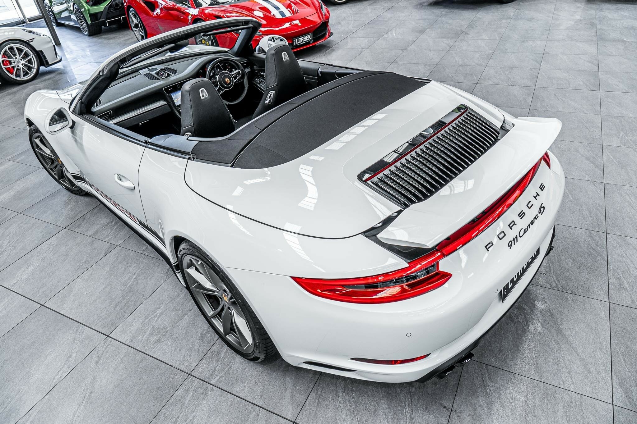2017 PORSCHE 911 991 MY17 GEN 2 CARRERA 4S 7 SP AUTO DUAL CLUTCH 2D CABRIOLET