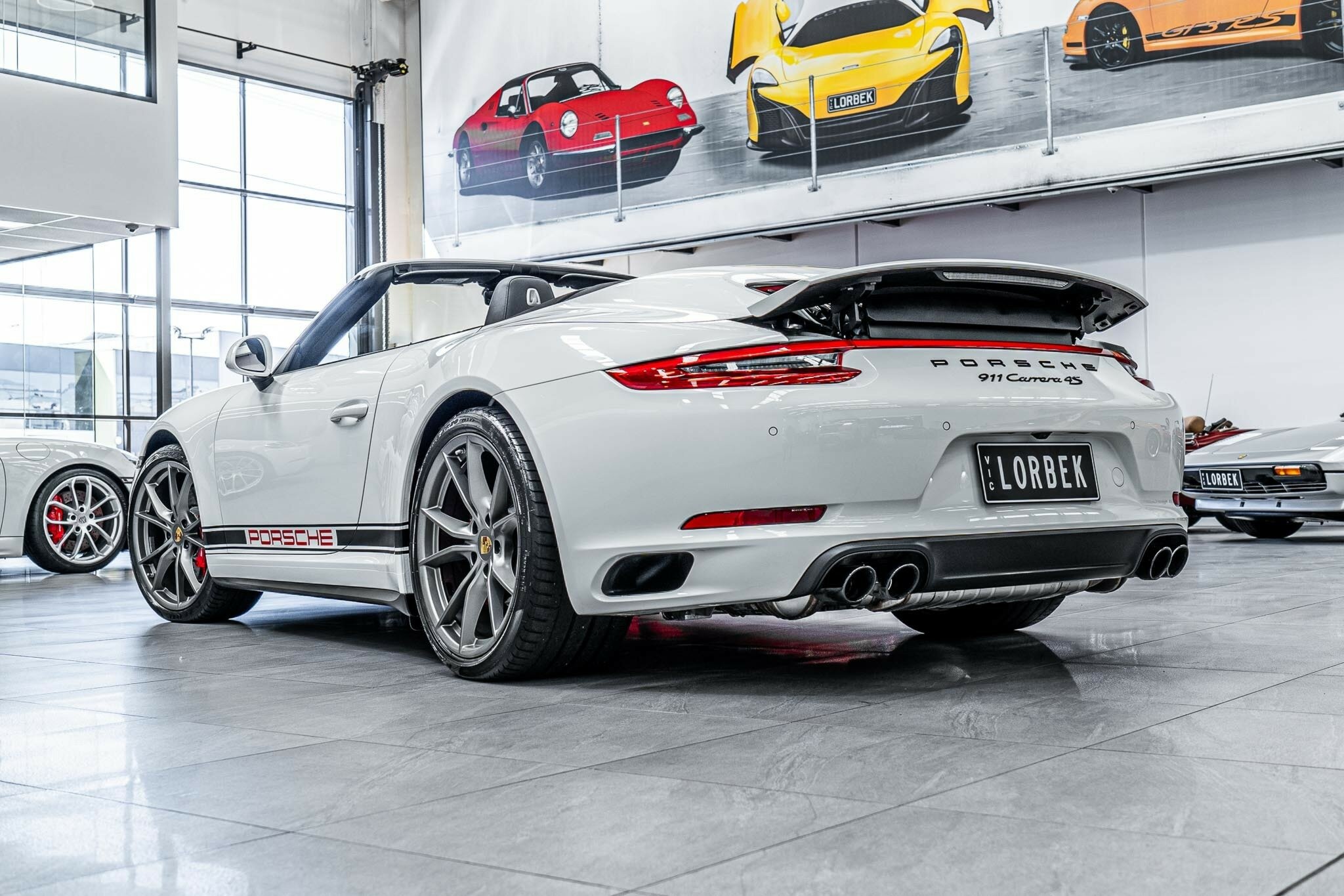 2017 PORSCHE 911 991 MY17 GEN 2 CARRERA 4S 7 SP AUTO DUAL CLUTCH 2D CABRIOLET