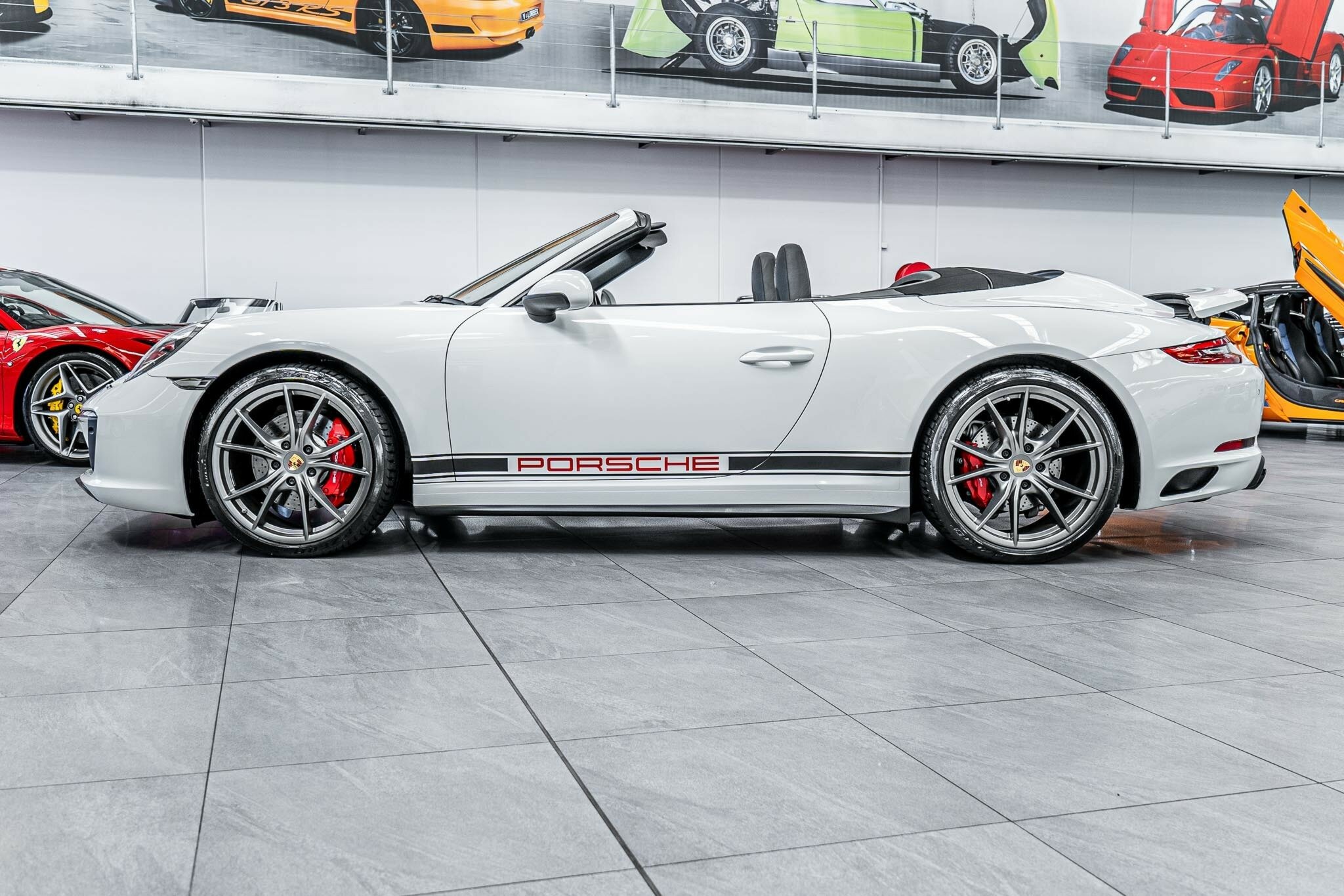 2017 PORSCHE 911 991 MY17 GEN 2 CARRERA 4S 7 SP AUTO DUAL CLUTCH 2D CABRIOLET