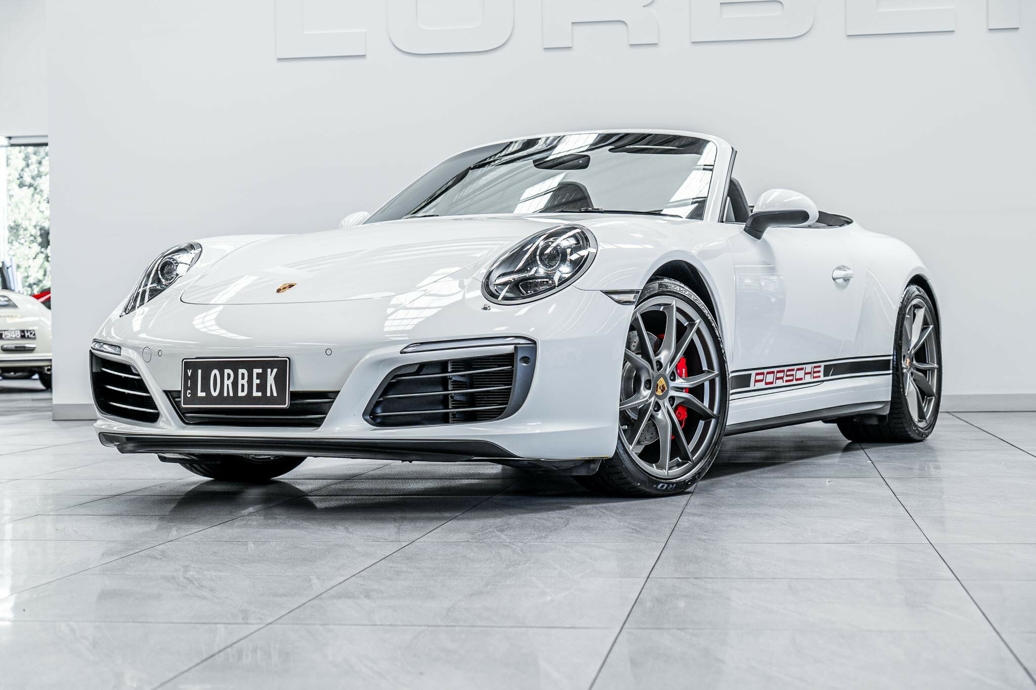 2017 PORSCHE 911 991 MY17 GEN 2 CARRERA 4S 7 SP AUTO DUAL CLUTCH 2D CABRIOLET