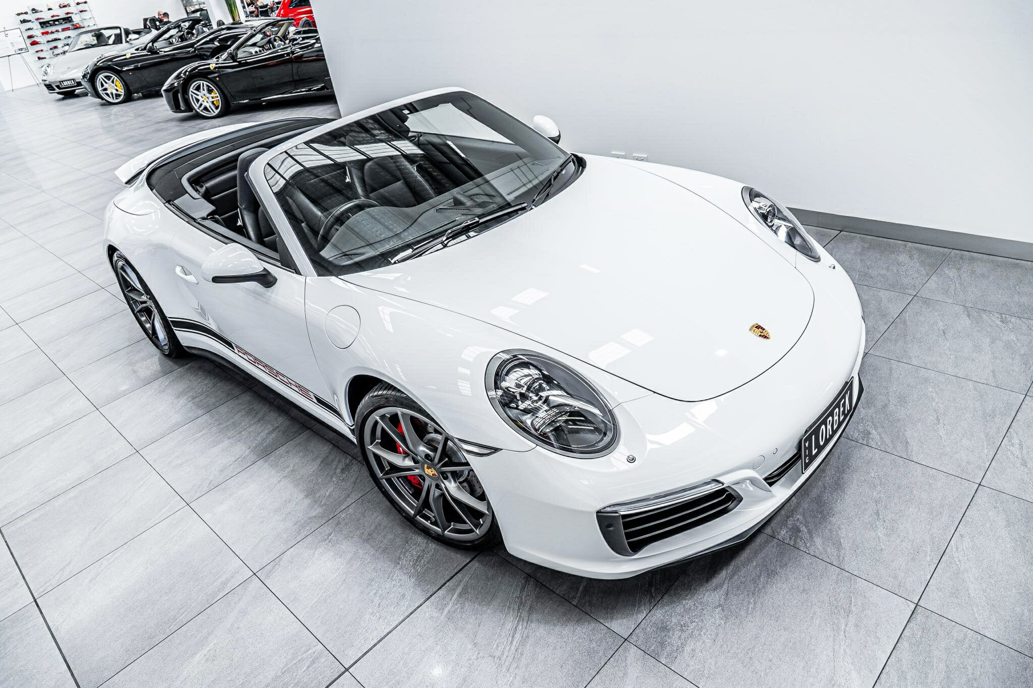 2017 PORSCHE 911 991 MY17 GEN 2 CARRERA 4S 7 SP AUTO DUAL CLUTCH 2D CABRIOLET