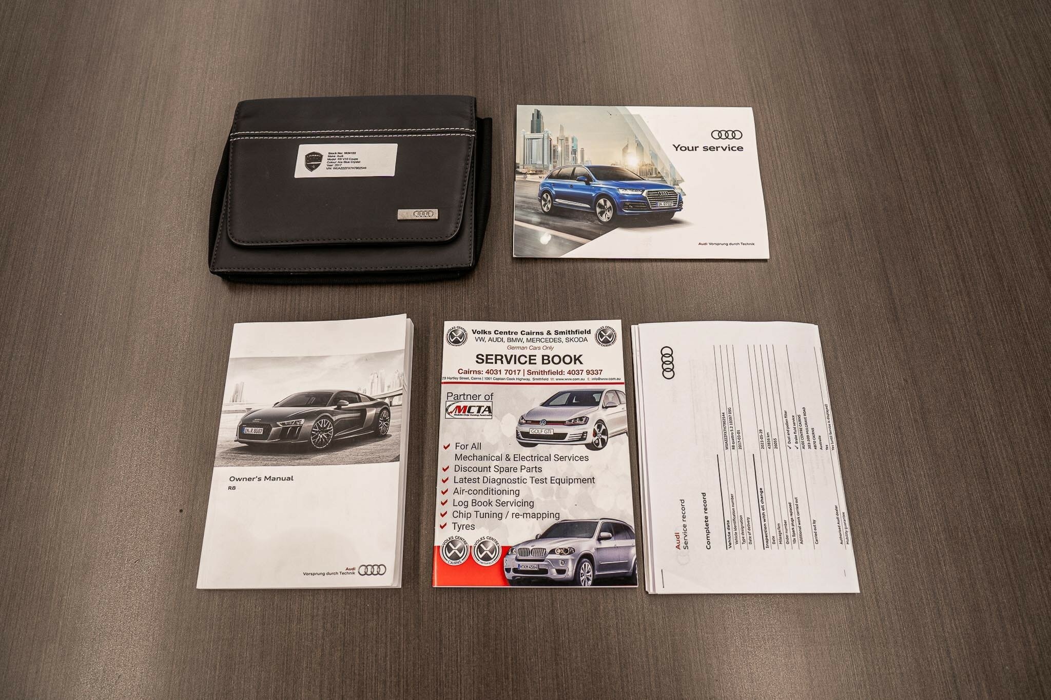 2016 AUDI R8 MY17 5.2 FSI QUATTRO 7 SP AUTOMATIC 2D COUPE