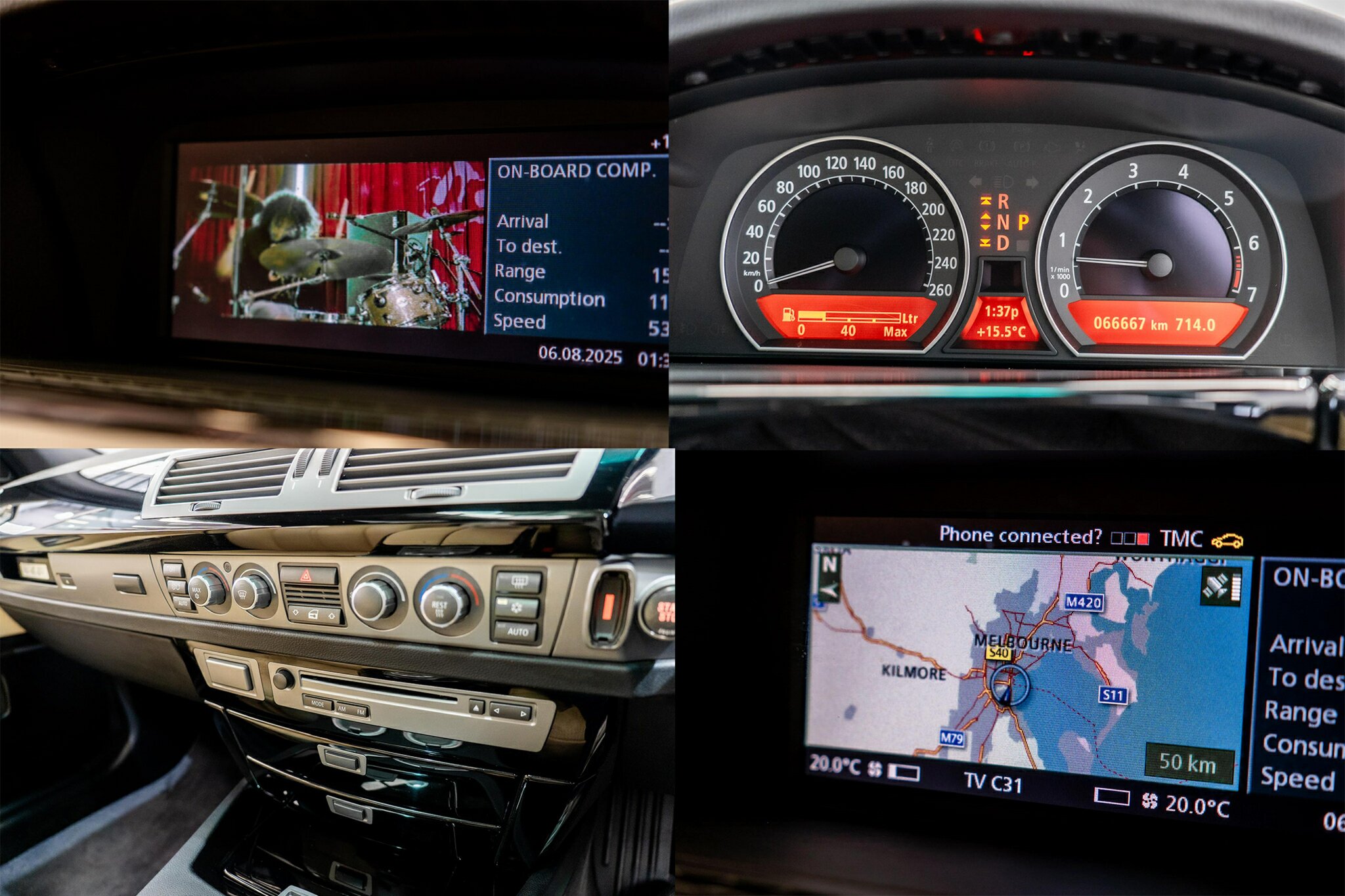 2007 BMW 750I E65 MY05 UPGRADE 6 SP AUTOMATIC 4D SEDAN