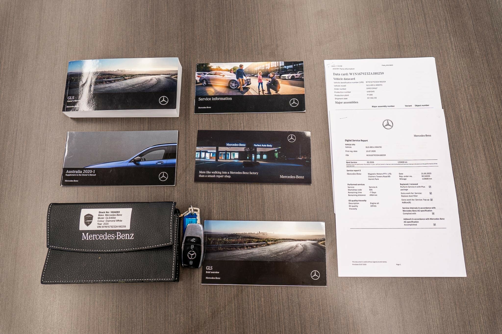2020 MERCEDES-BENZ GLS 400D X167 MY20.5 4MATIC 9 SP AUTOMATIC 4D WAGON