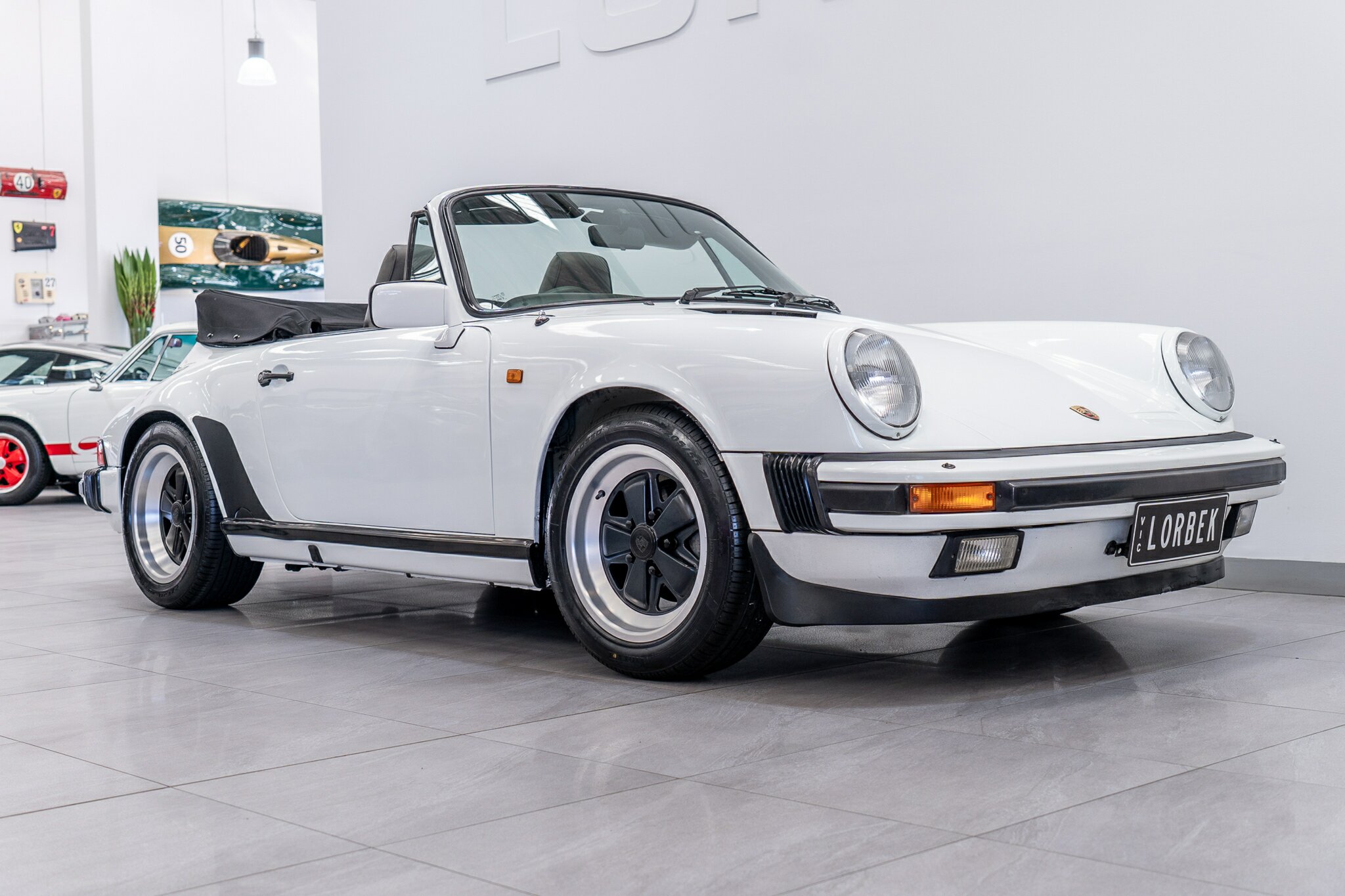 1987 PORSCHE 911 CARRERA 5 SP MANUAL 2D CABRIOLET