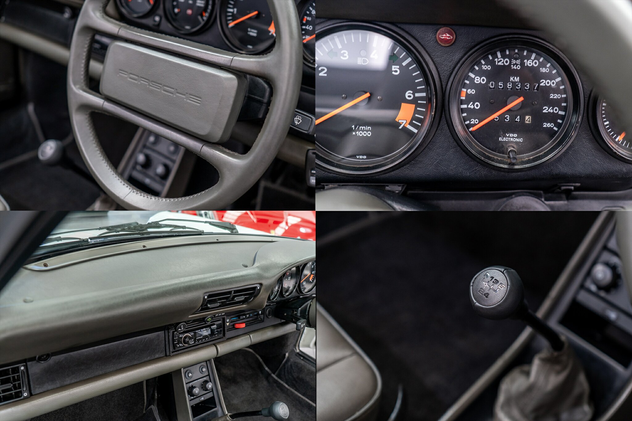 1987 PORSCHE 911 CARRERA 5 SP MANUAL 2D CABRIOLET