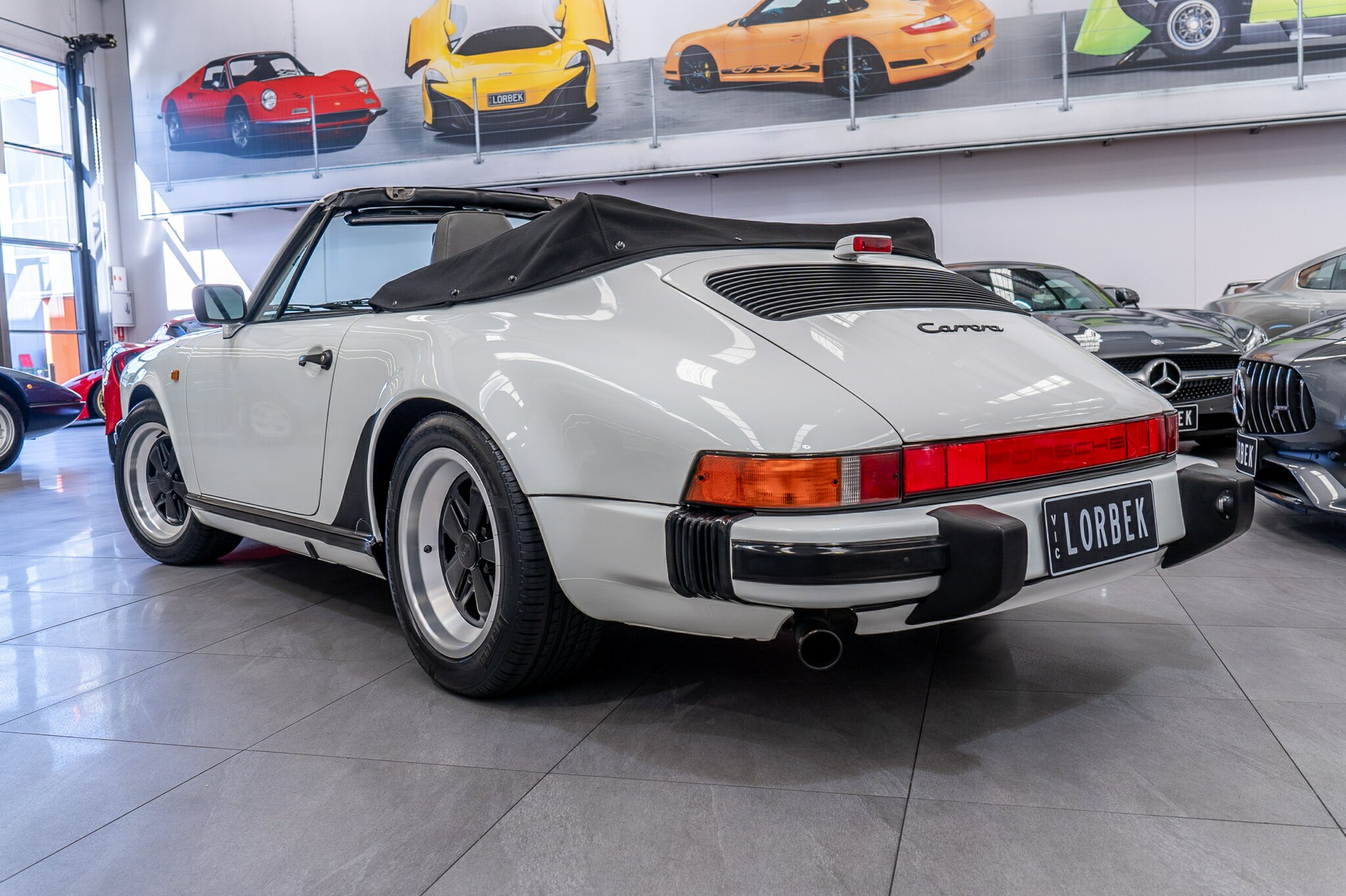 1987 PORSCHE 911 CARRERA 5 SP MANUAL 2D CABRIOLET