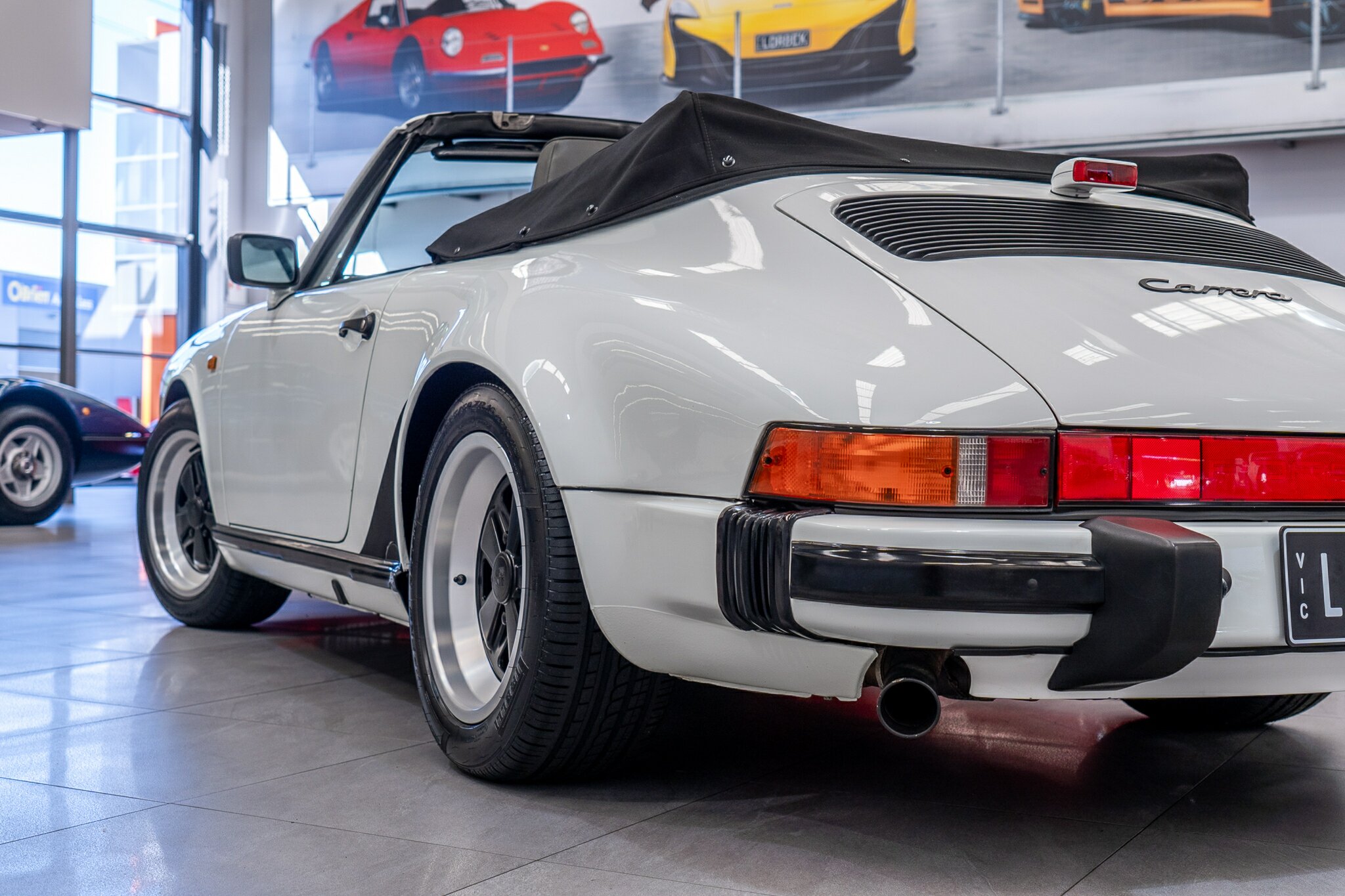 1987 PORSCHE 911 CARRERA 5 SP MANUAL 2D CABRIOLET