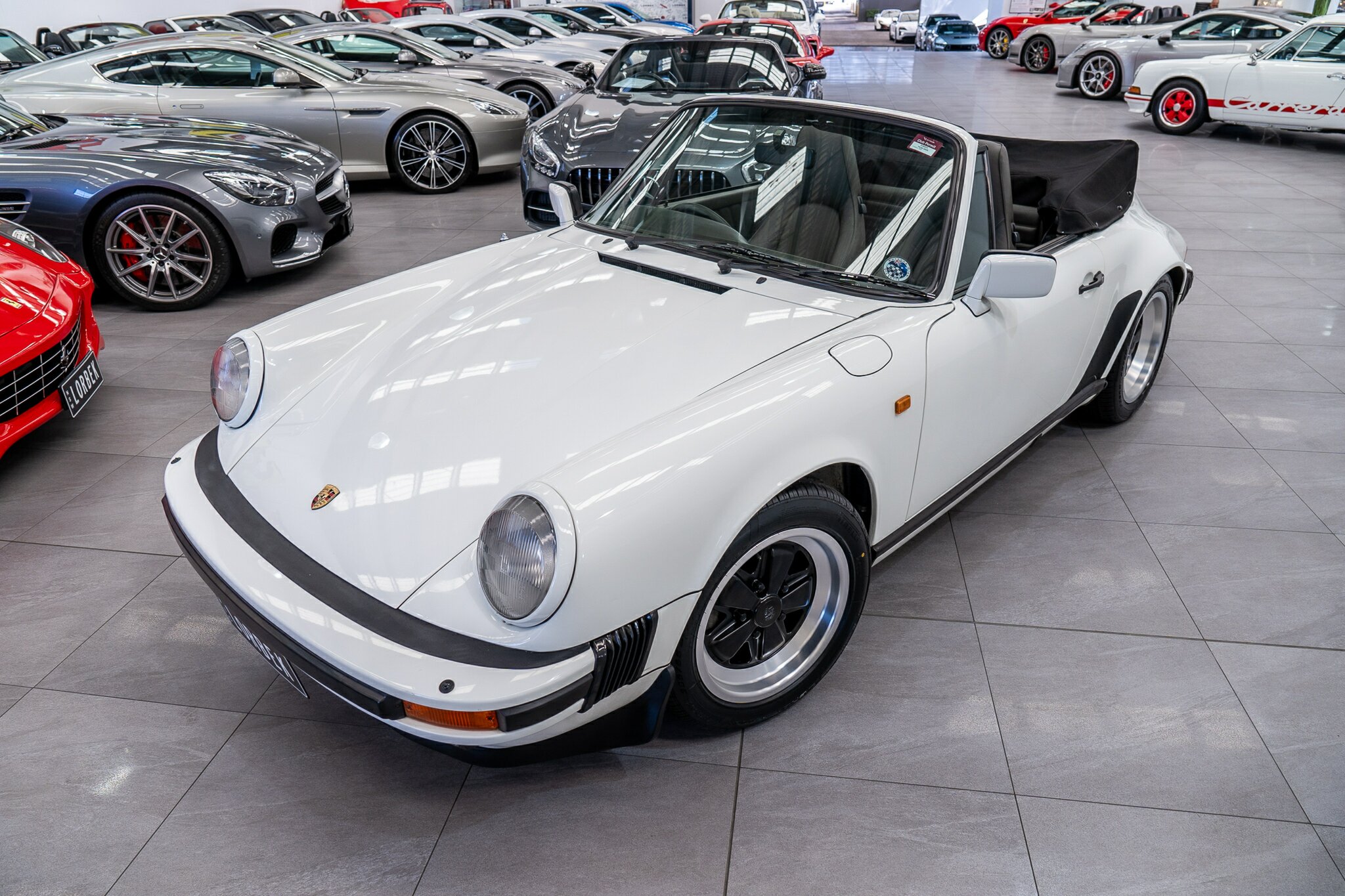 1987 PORSCHE 911 CARRERA 5 SP MANUAL 2D CABRIOLET