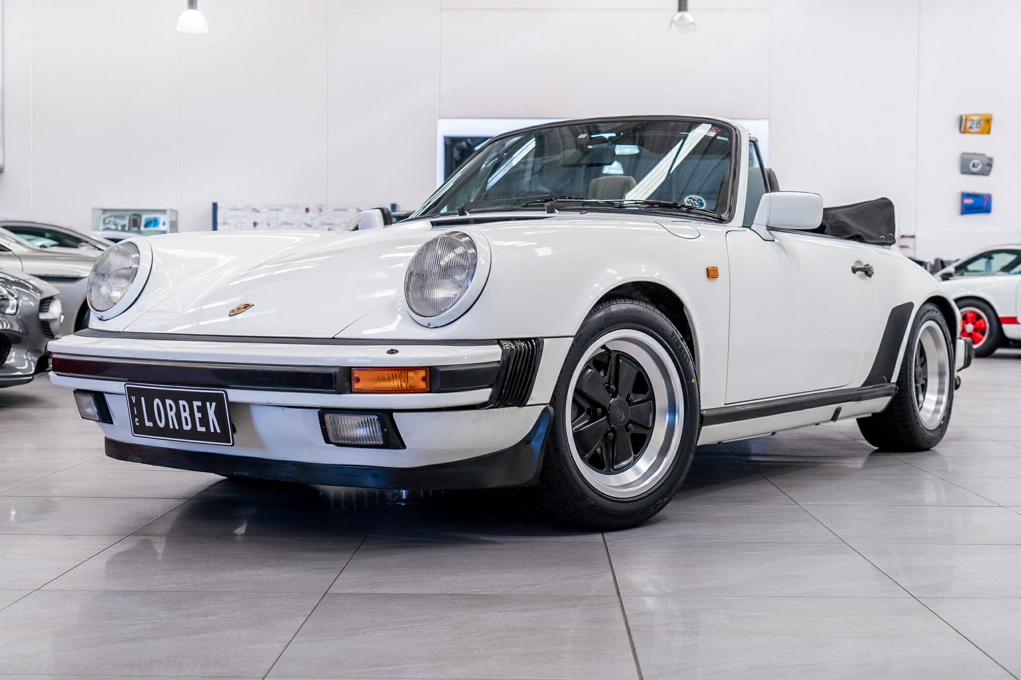 1987 PORSCHE 911 CARRERA 5 SP MANUAL 2D CABRIOLET