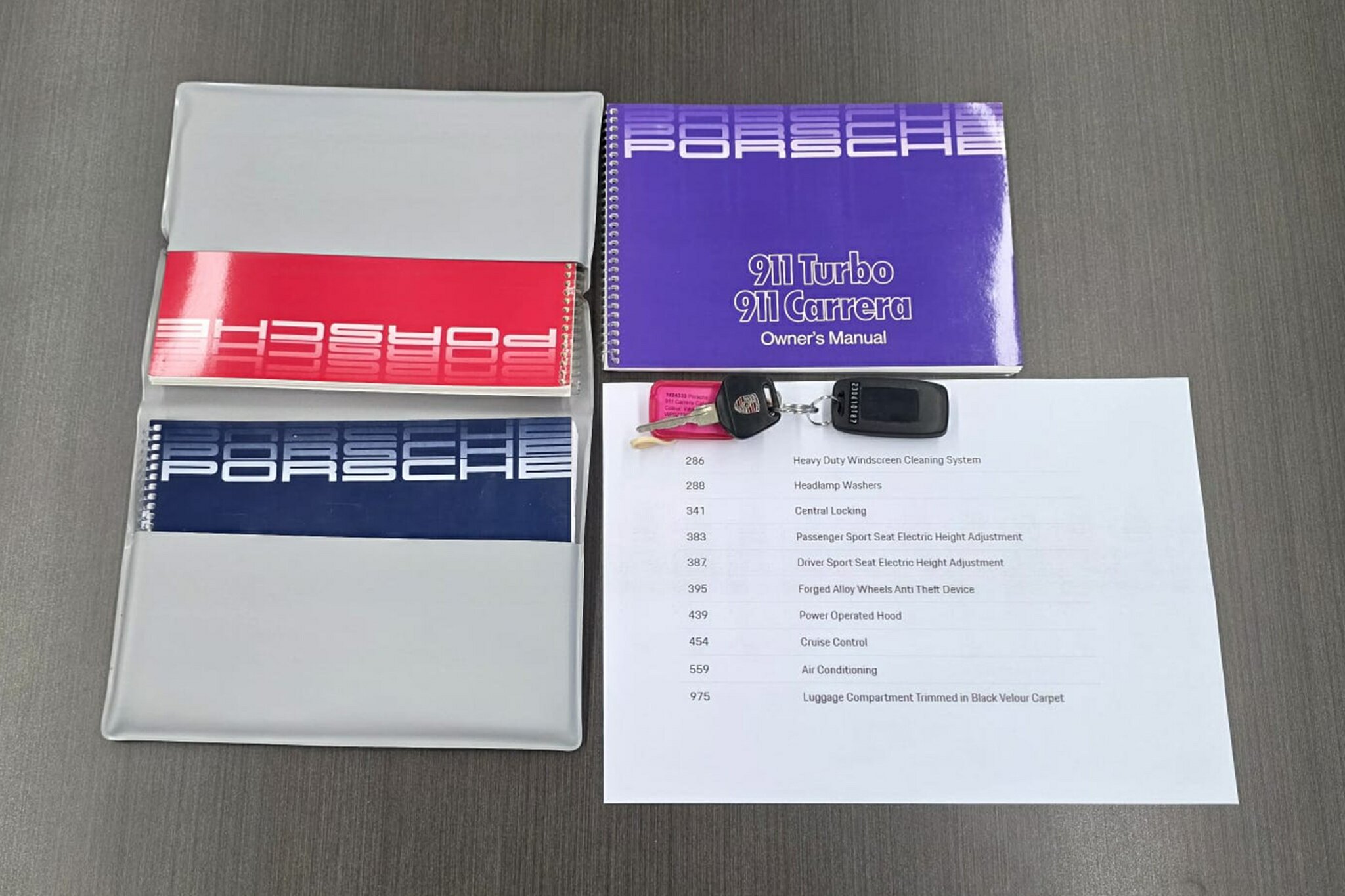 1987 PORSCHE 911 CARRERA 5 SP MANUAL 2D CABRIOLET