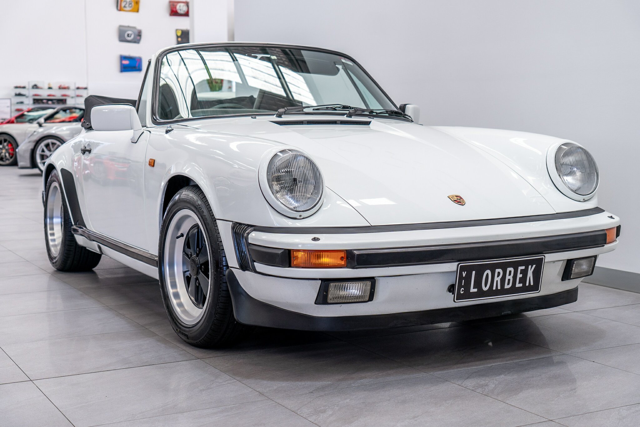 1987 PORSCHE 911 CARRERA 5 SP MANUAL 2D CABRIOLET
