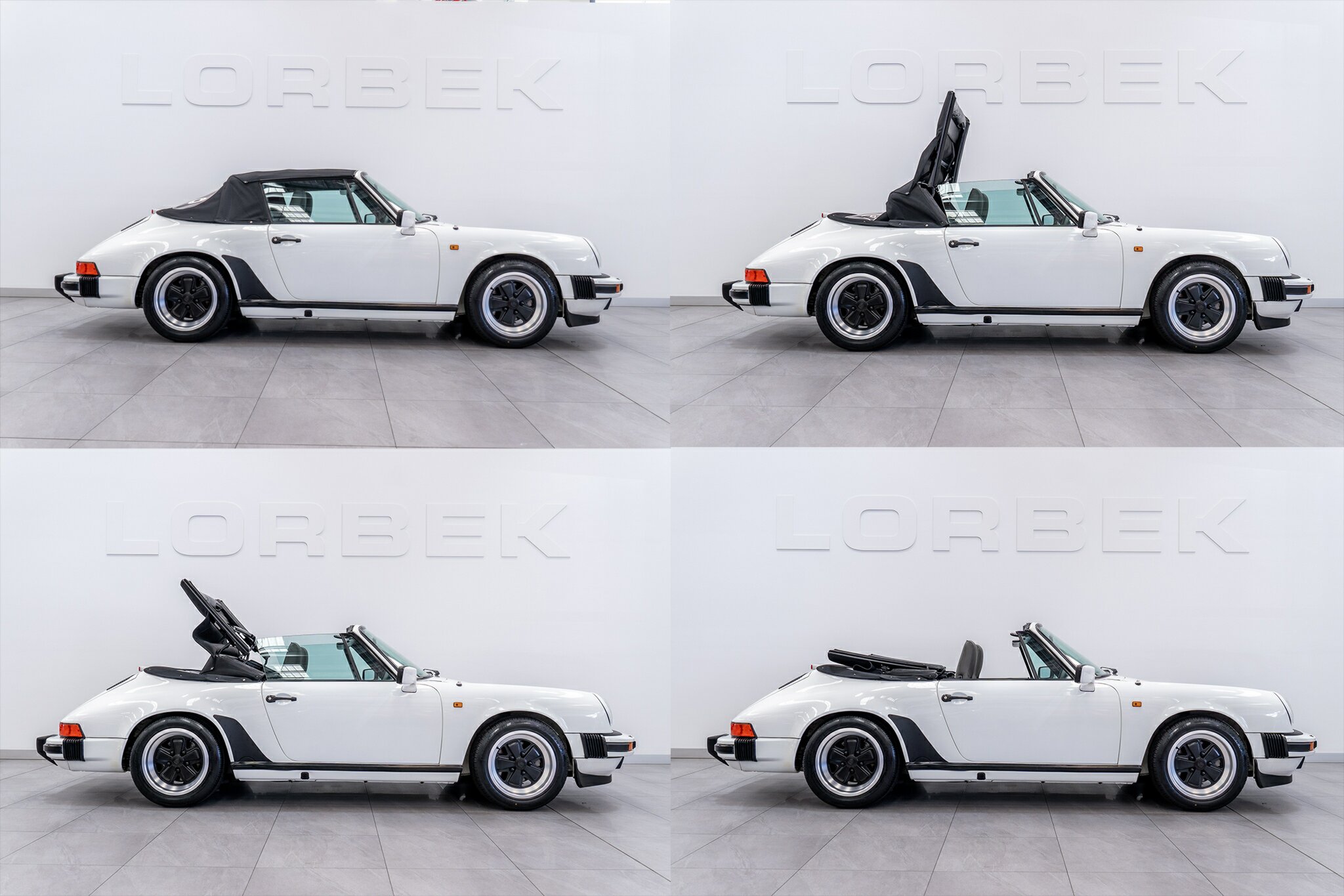 1987 PORSCHE 911 CARRERA 5 SP MANUAL 2D CABRIOLET