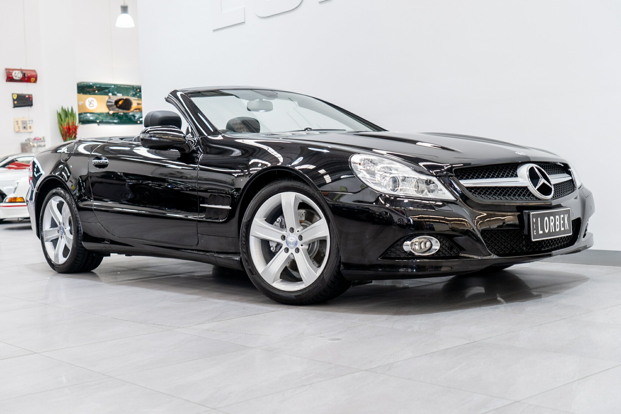 2009 MERCEDES-BENZ SL350 R230 08 UPGRADE 7 SP AUTOMATIC G-TRONIC 2D CONVERTIBLE