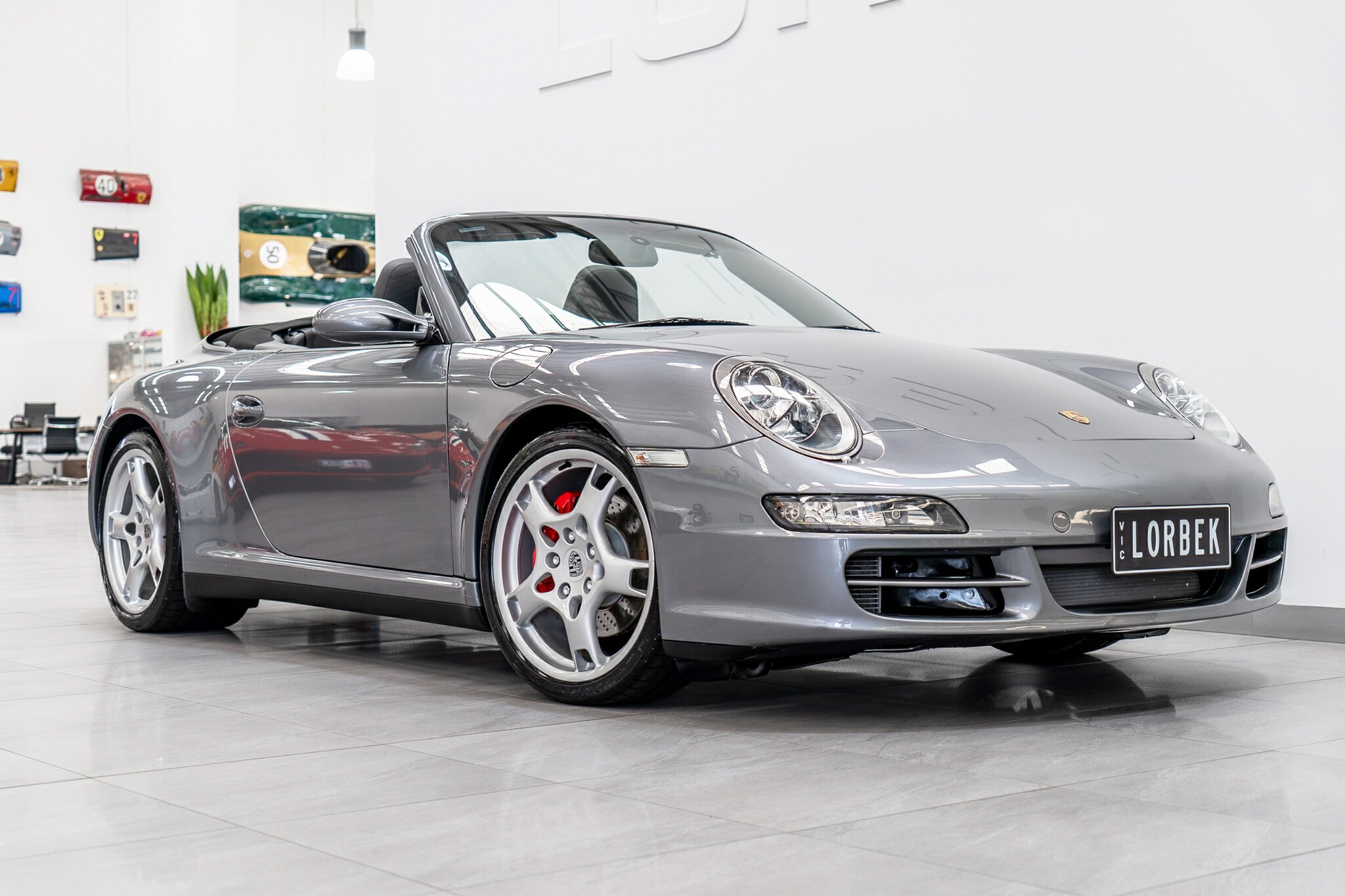 2005 PORSCHE 911 997 CARRERA S 5 SP AUTOMATIC TIPTRONIC 2D CABRIOLET