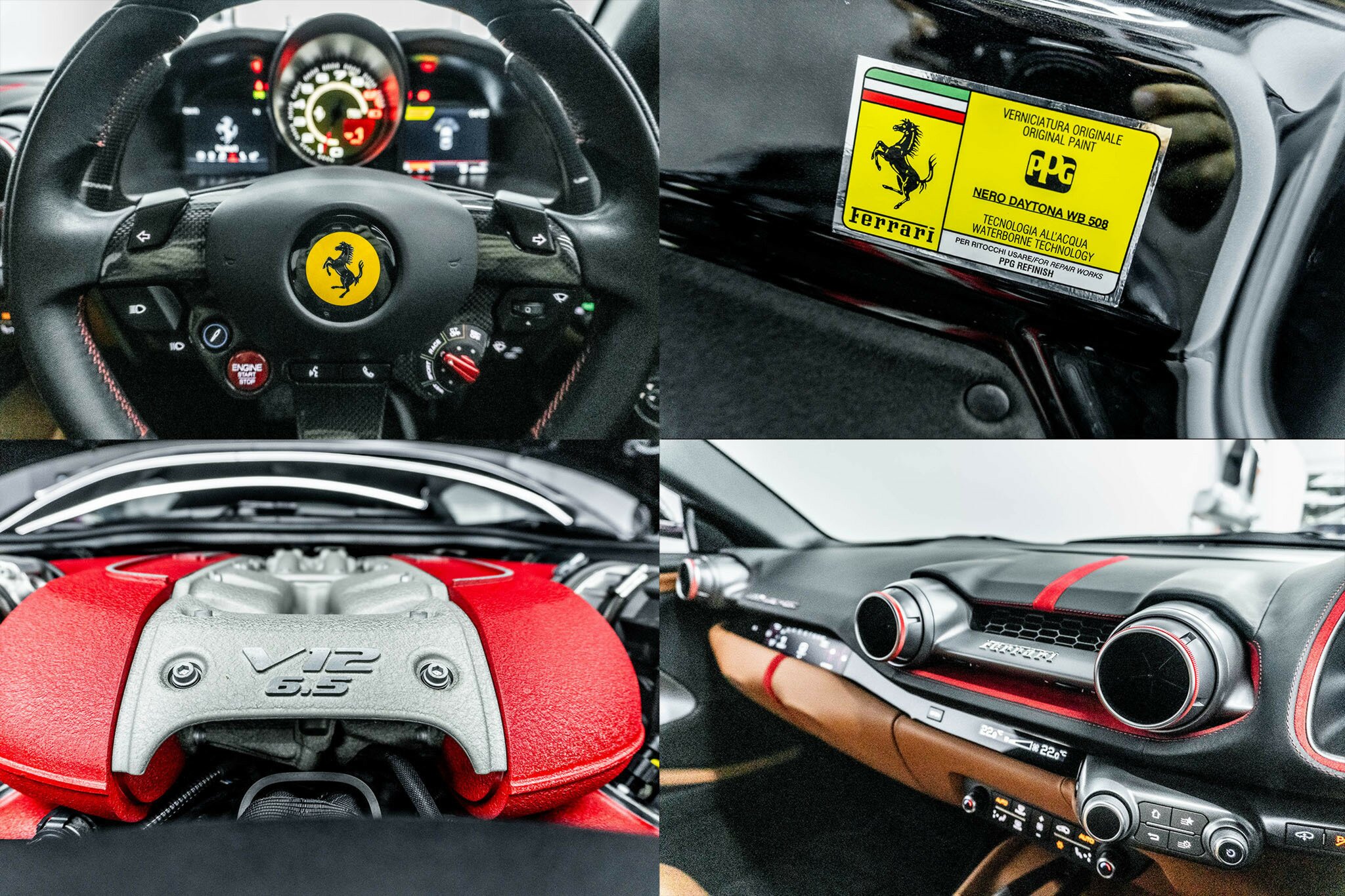 2018 FERRARI 812 F152 SUPERFAST 7 SP AUTOMATIC 2D COUPE