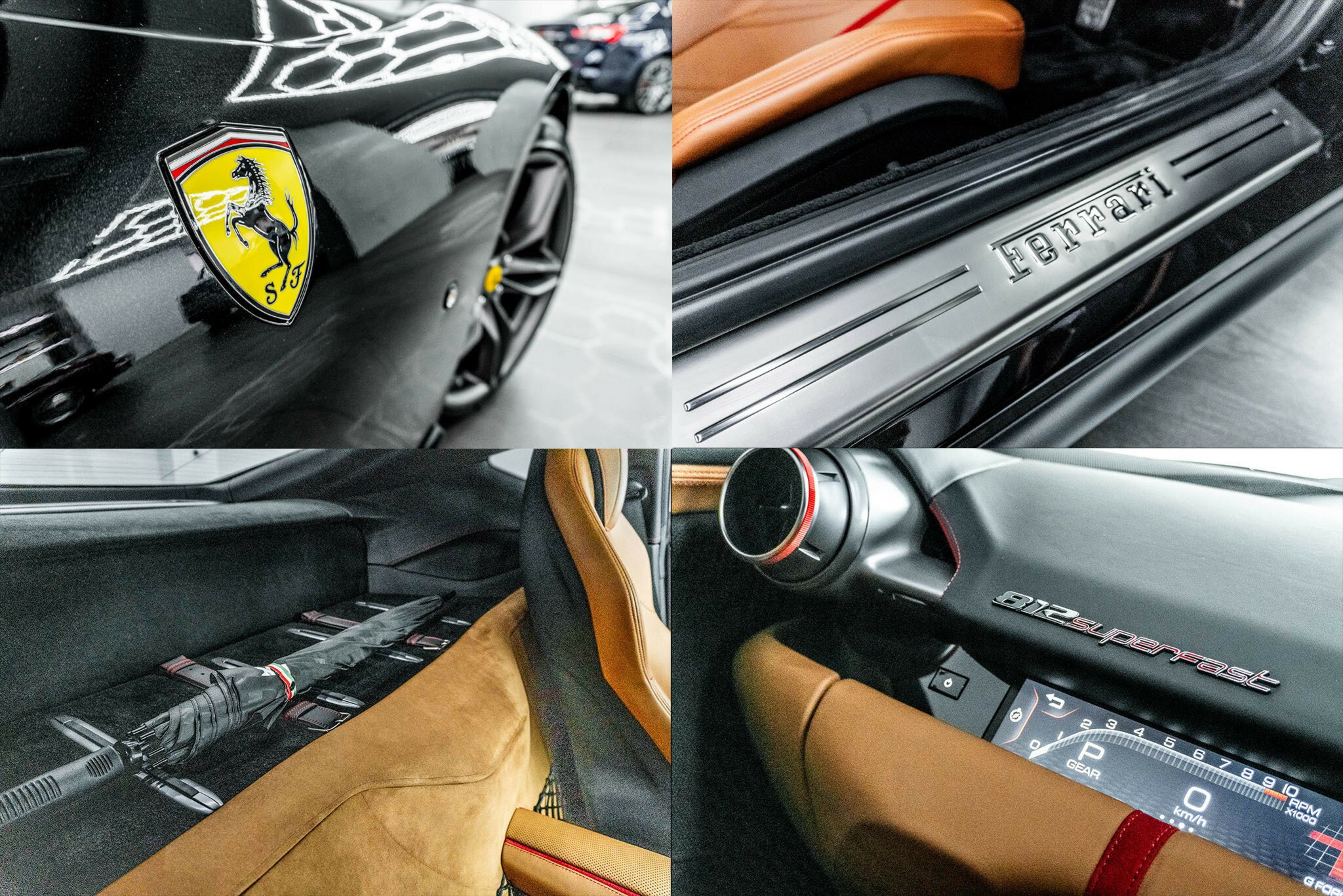 2018 FERRARI 812 F152 SUPERFAST 7 SP AUTOMATIC 2D COUPE