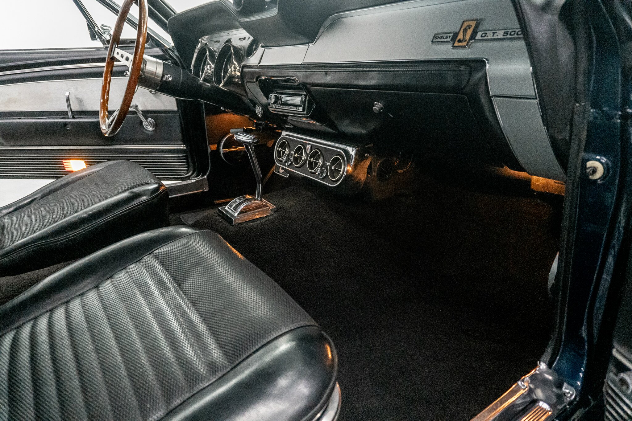 1967 FORD MUSTANG 428 SHELBY GT500 4 SP AUTOMATIC 2D COUPE