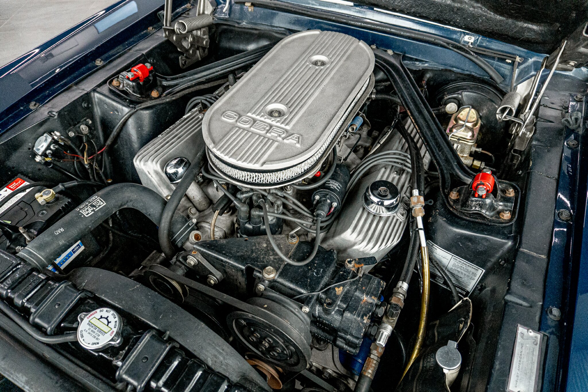 1967 FORD MUSTANG 428 SHELBY GT500 4 SP AUTOMATIC 2D COUPE