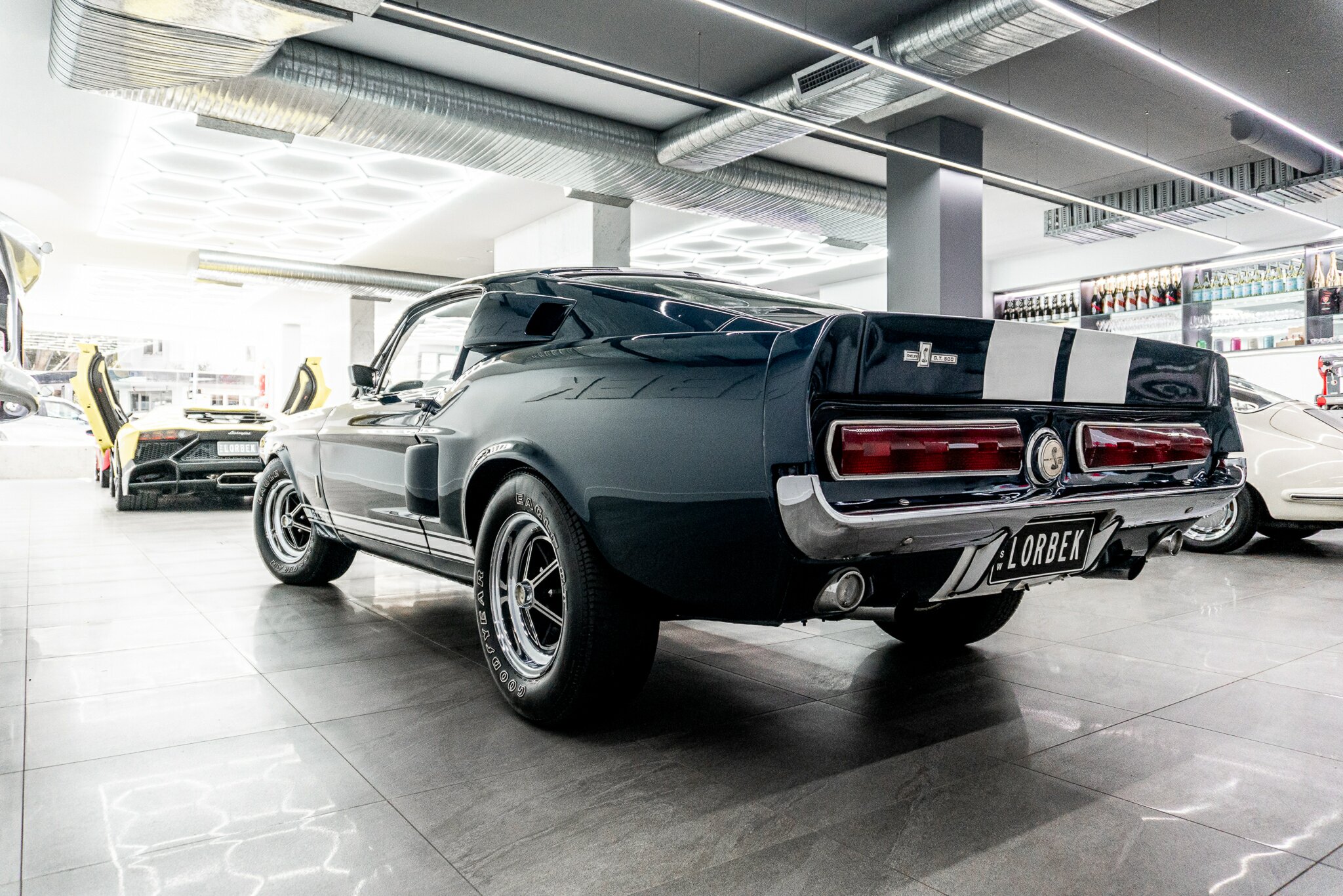 1967 FORD MUSTANG 428 SHELBY GT500 4 SP AUTOMATIC 2D COUPE