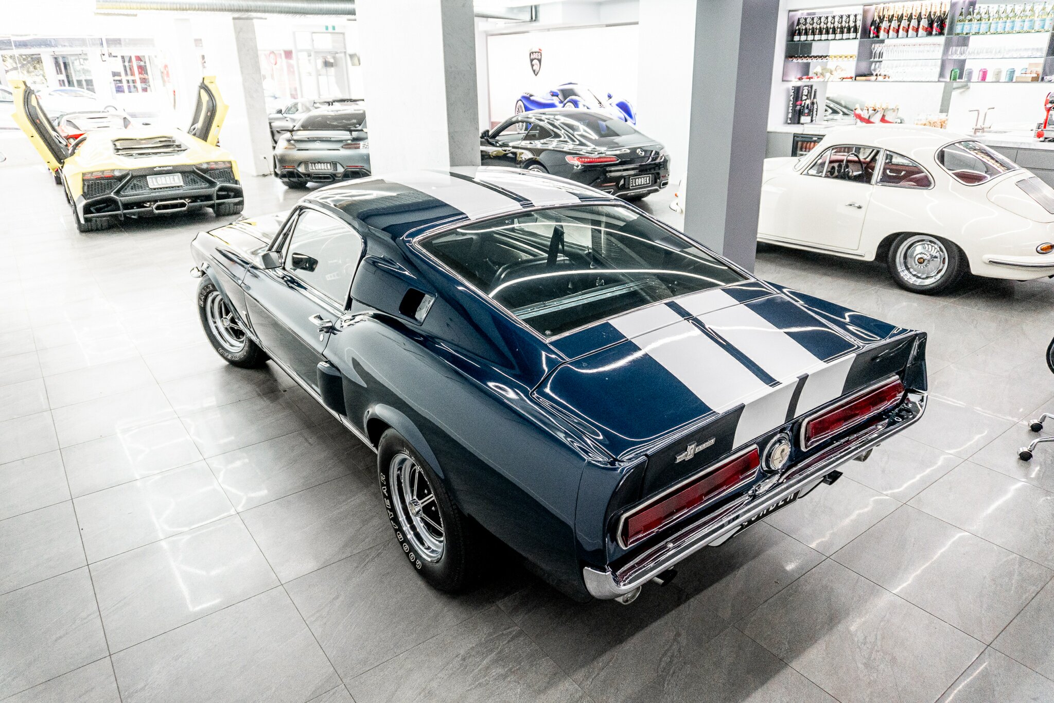 1967 FORD MUSTANG 428 SHELBY GT500 4 SP AUTOMATIC 2D COUPE