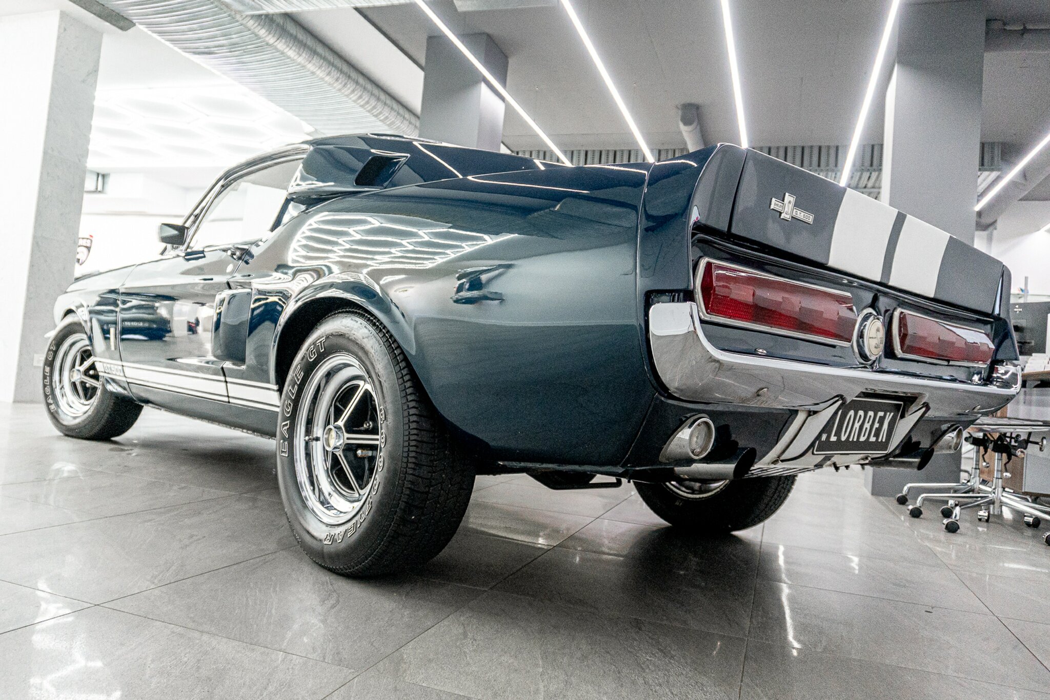 1967 FORD MUSTANG 428 SHELBY GT500 4 SP AUTOMATIC 2D COUPE