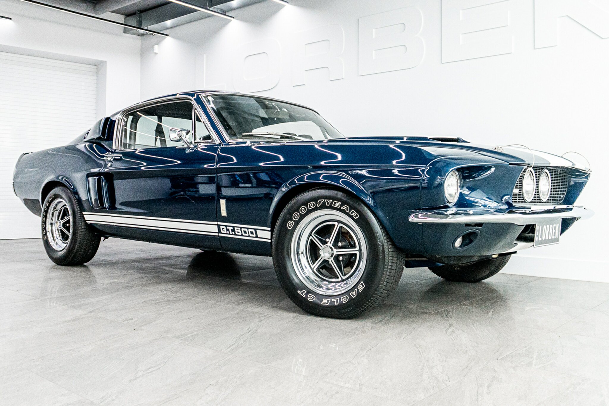 1967 FORD MUSTANG 428 SHELBY GT500 4 SP AUTOMATIC 2D COUPE