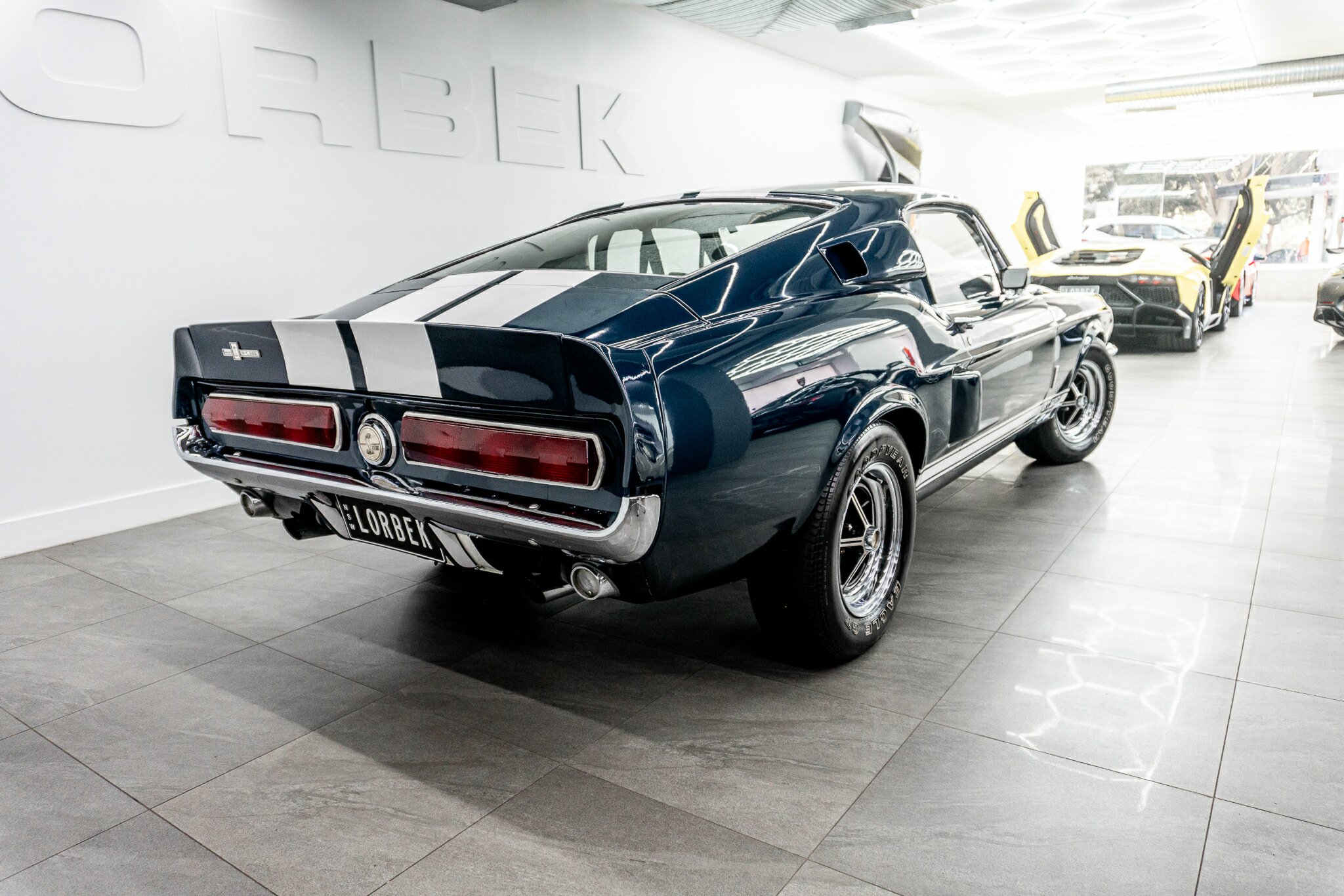 1967 FORD MUSTANG 428 SHELBY GT500 4 SP AUTOMATIC 2D COUPE