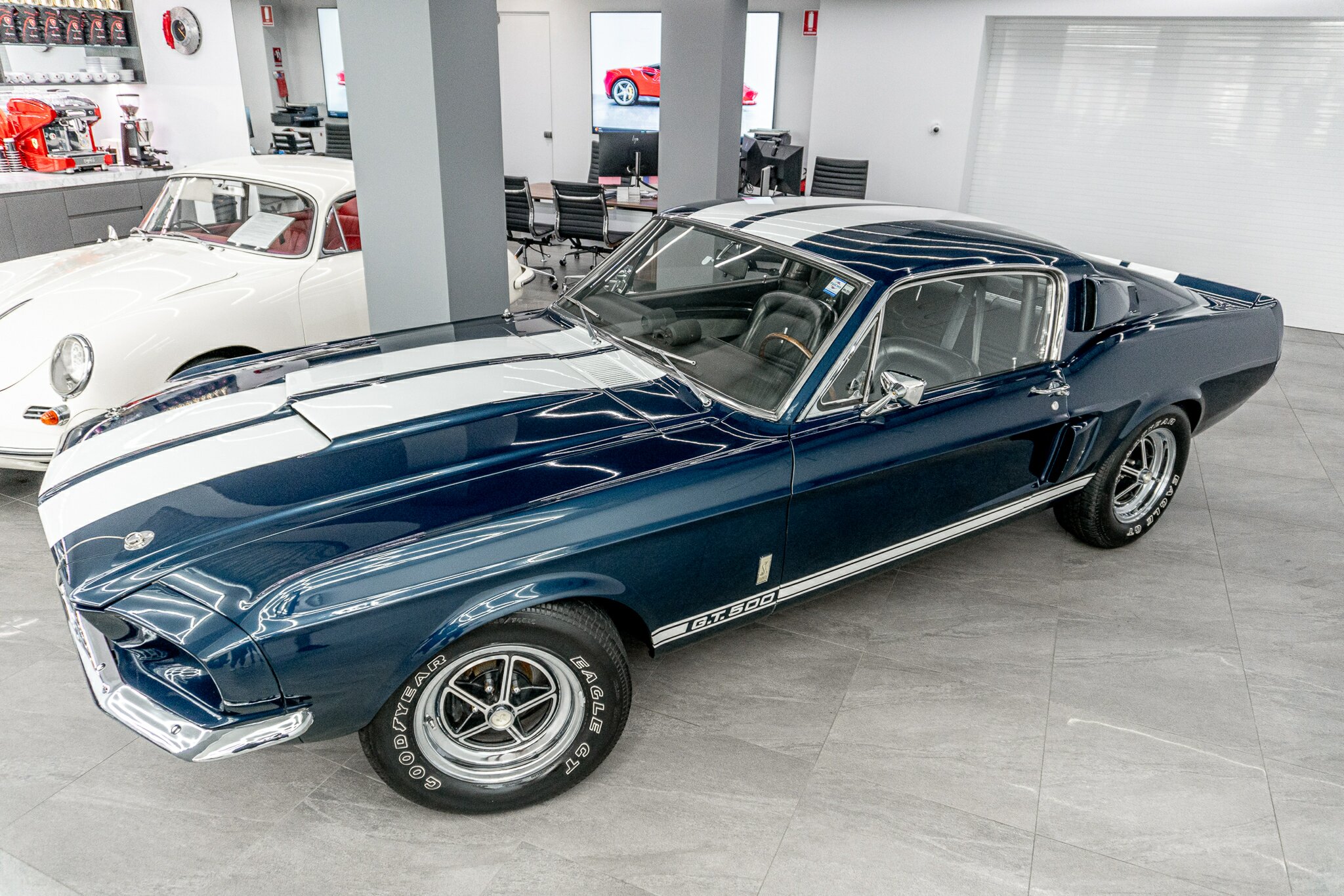 1967 FORD MUSTANG 428 SHELBY GT500 4 SP AUTOMATIC 2D COUPE