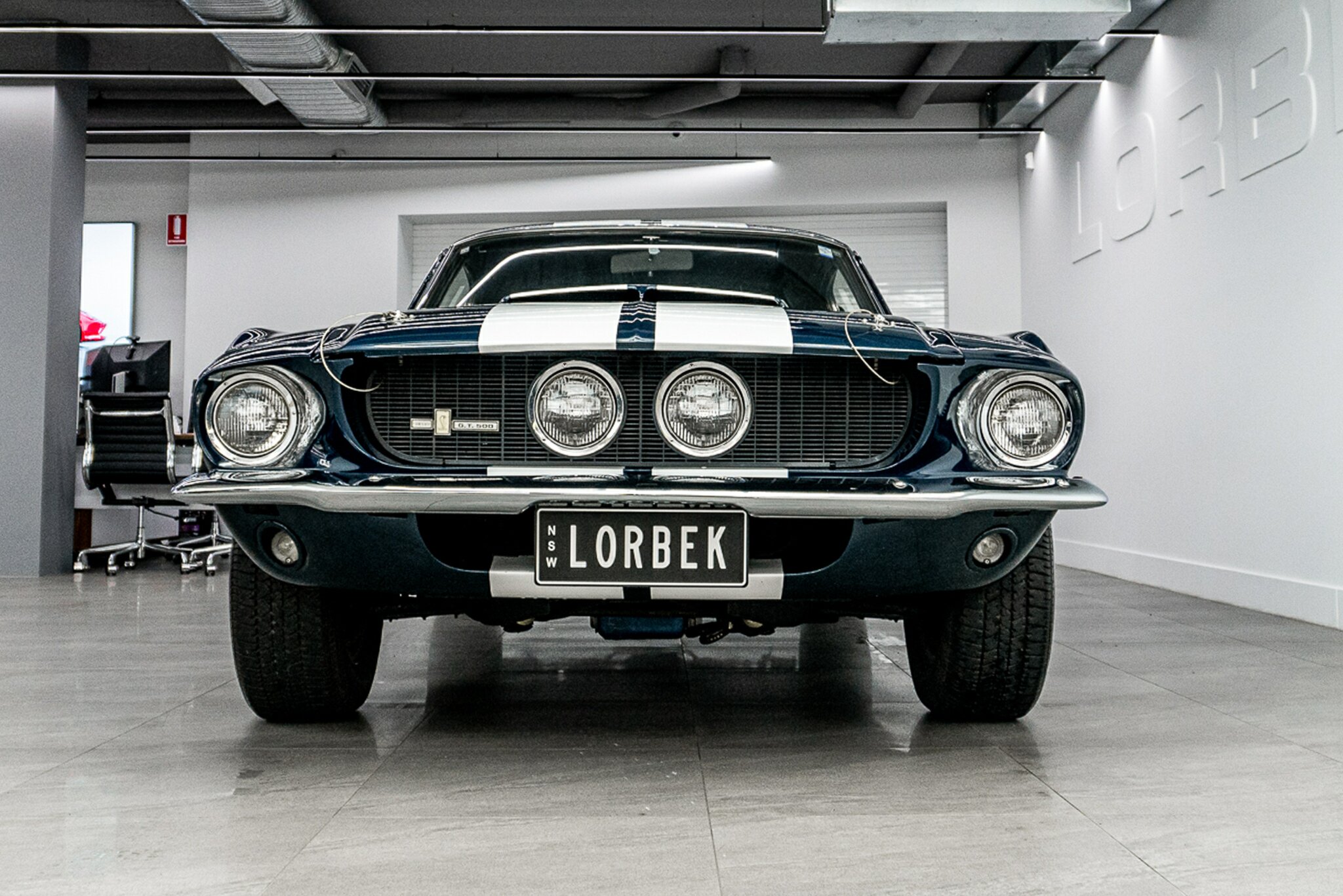 1967 FORD MUSTANG 428 SHELBY GT500 4 SP AUTOMATIC 2D COUPE