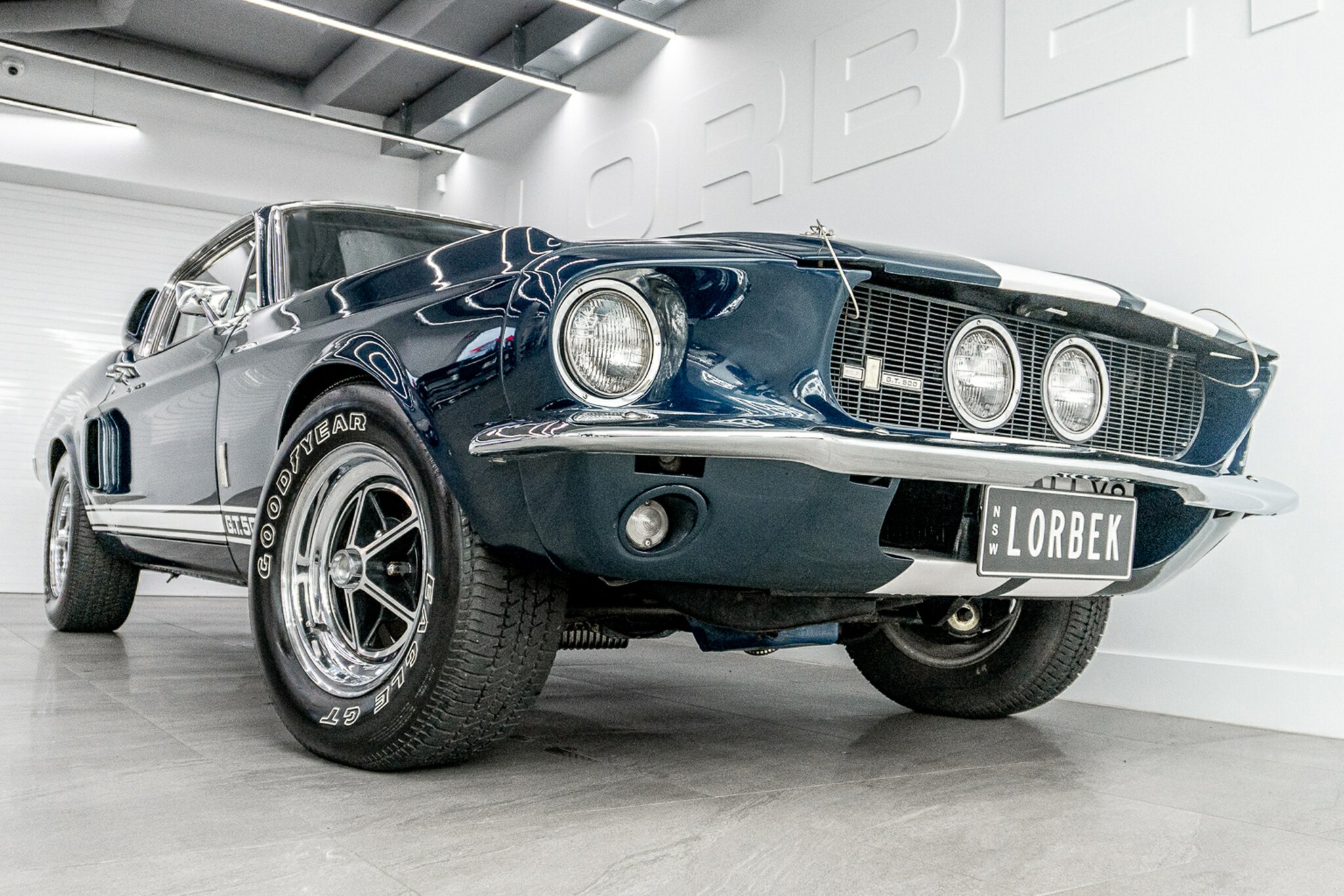 1967 FORD MUSTANG 428 SHELBY GT500 4 SP AUTOMATIC 2D COUPE
