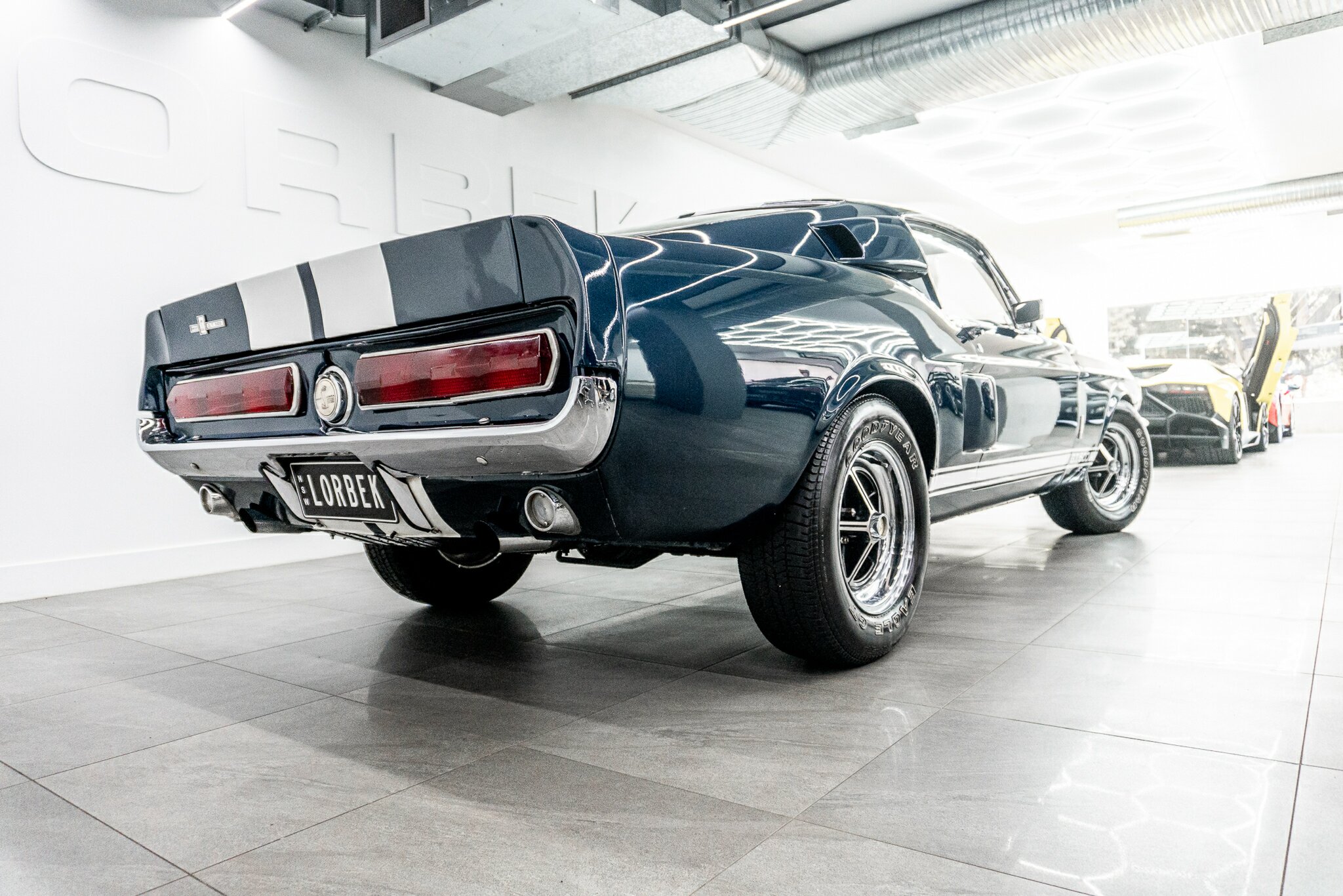 1967 FORD MUSTANG 428 SHELBY GT500 4 SP AUTOMATIC 2D COUPE