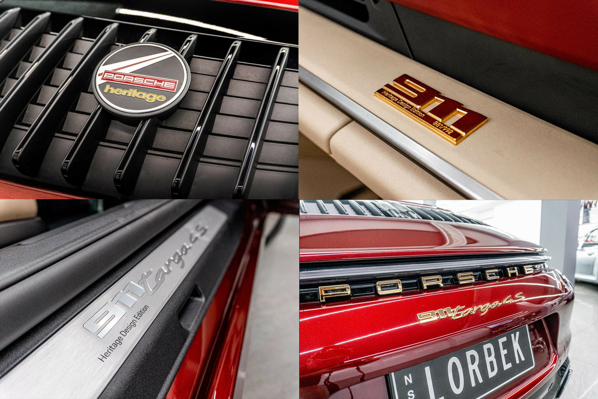 2021 PORSCHE 911 992 MY21 TARGA 4S HERITAGE DESIGN EDTN 7 SP MANUAL 2D TARGA