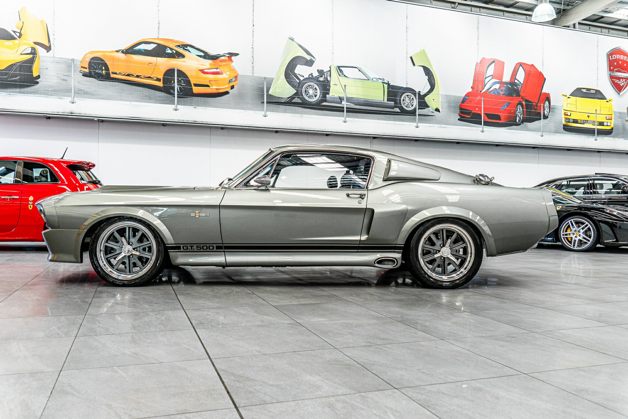 1967 FORD MUSTANG ELEANOR GT500 (REPLICA) 5 SP MANUAL 2D FASTBACK