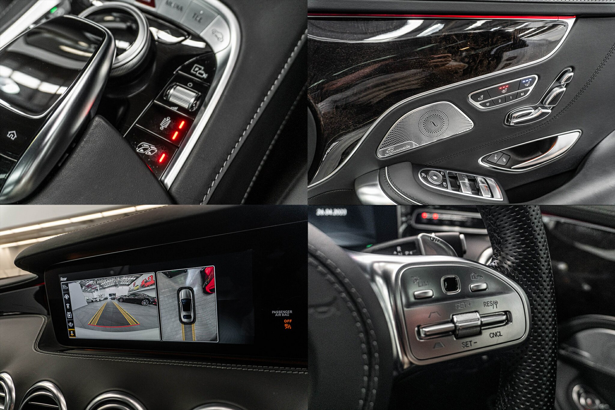 2019 MERCEDES-AMG S63 217 MY19 9 SP AUTOMATIC 2D COUPE