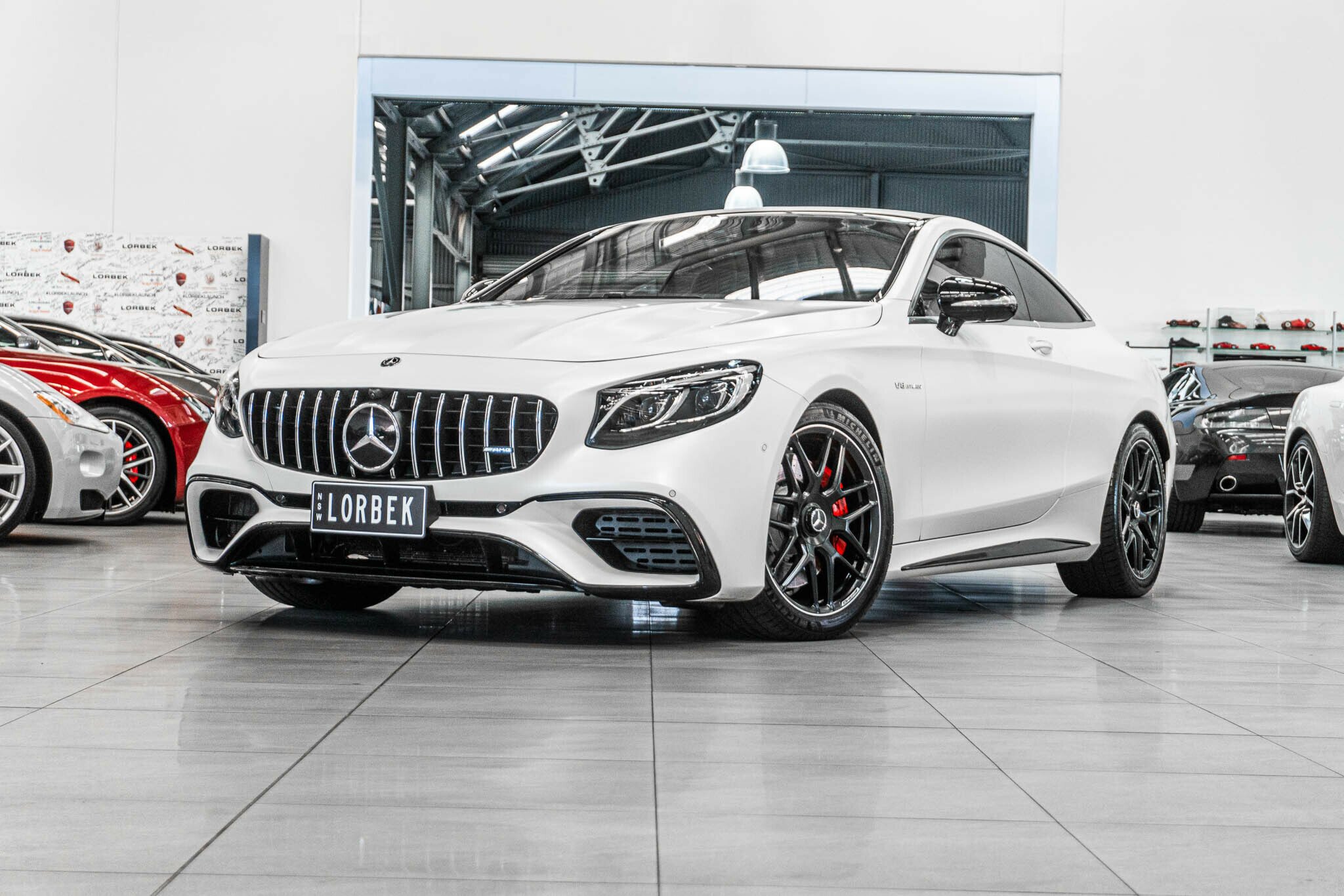2019 MERCEDES-AMG S63 217 MY19 9 SP AUTOMATIC 2D COUPE